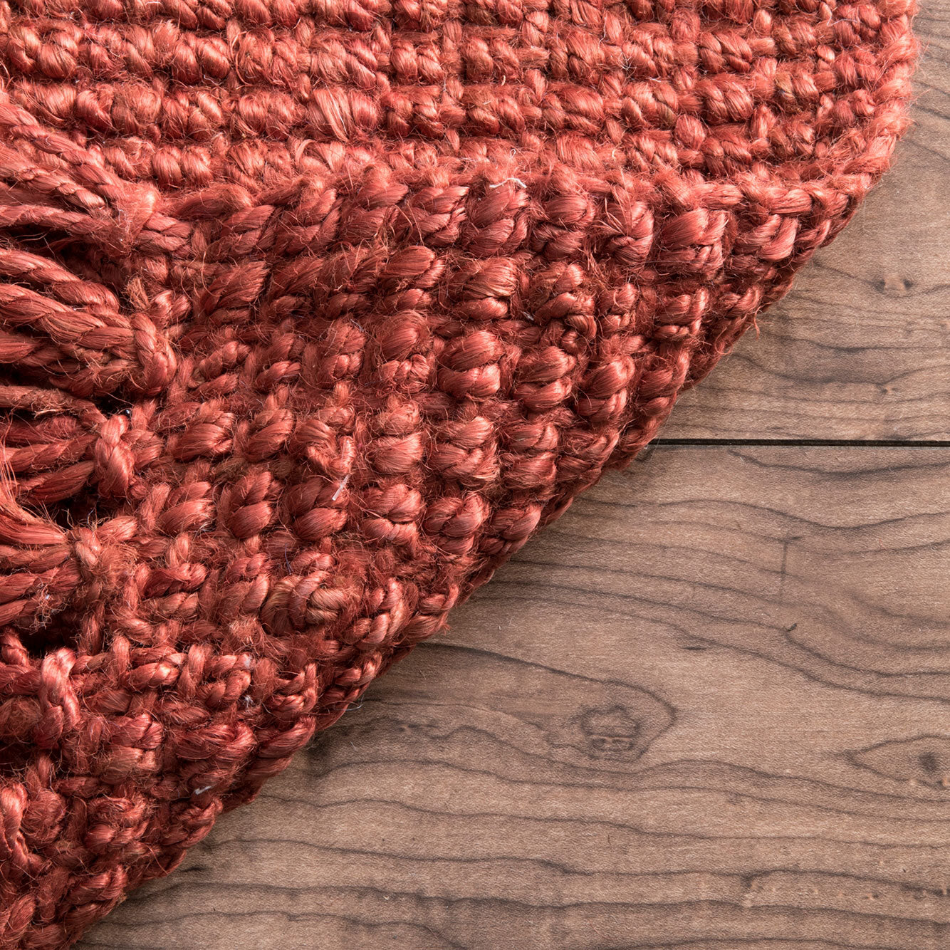 Makeh Chunky Loop Jute Hand Woven Rug