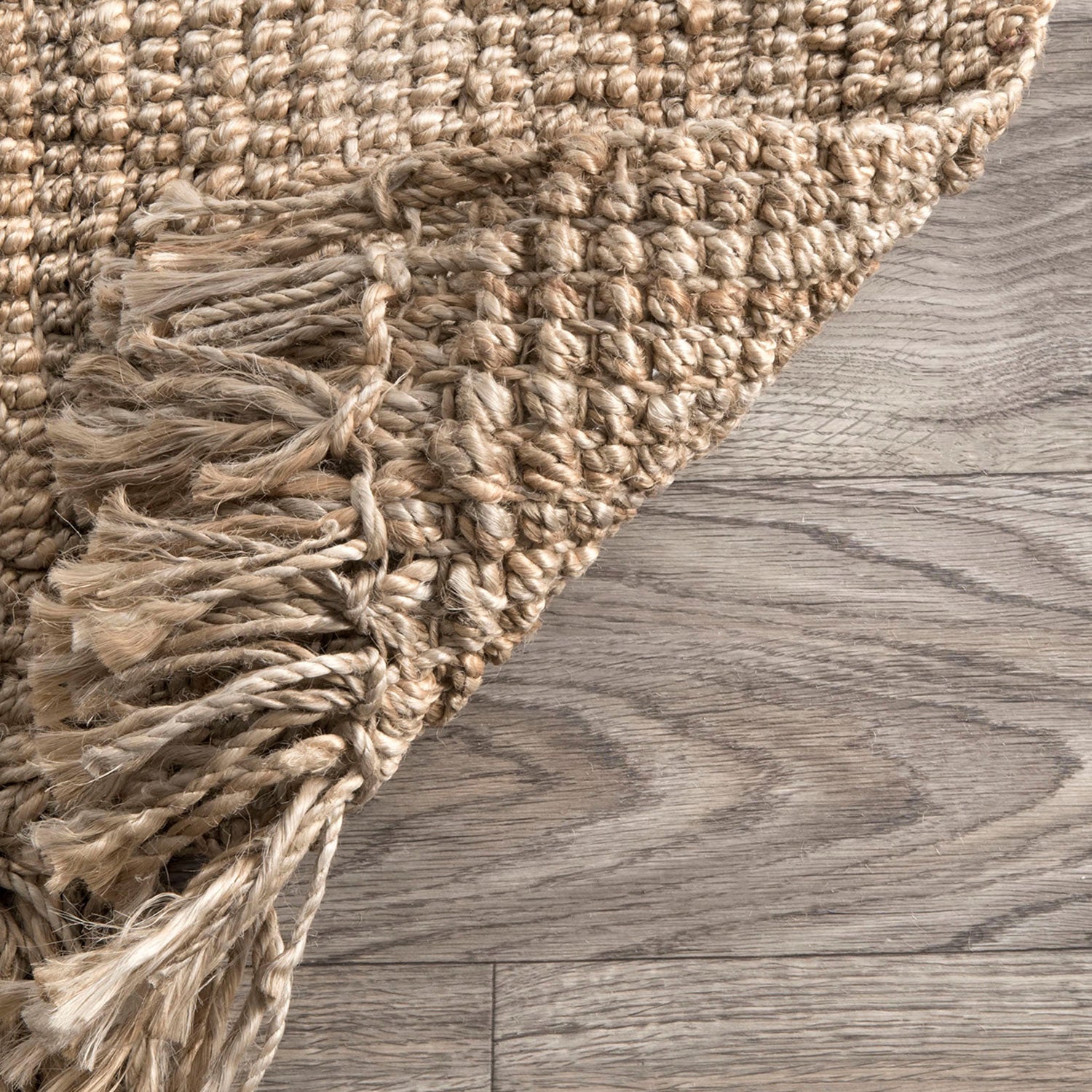 Makeh Chunky Loop Jute Hand Woven Rug