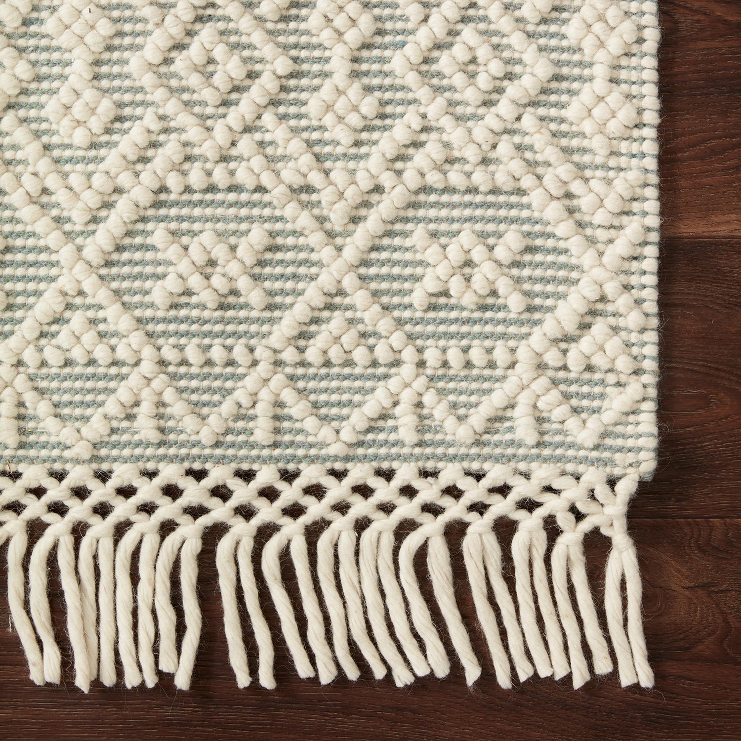 Loloi Noelle XX Ivory/Blue Hand Woven Rug