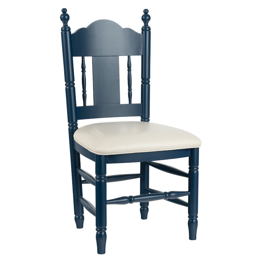 Redford House Nantucket Upholstered Leather Dining Chair