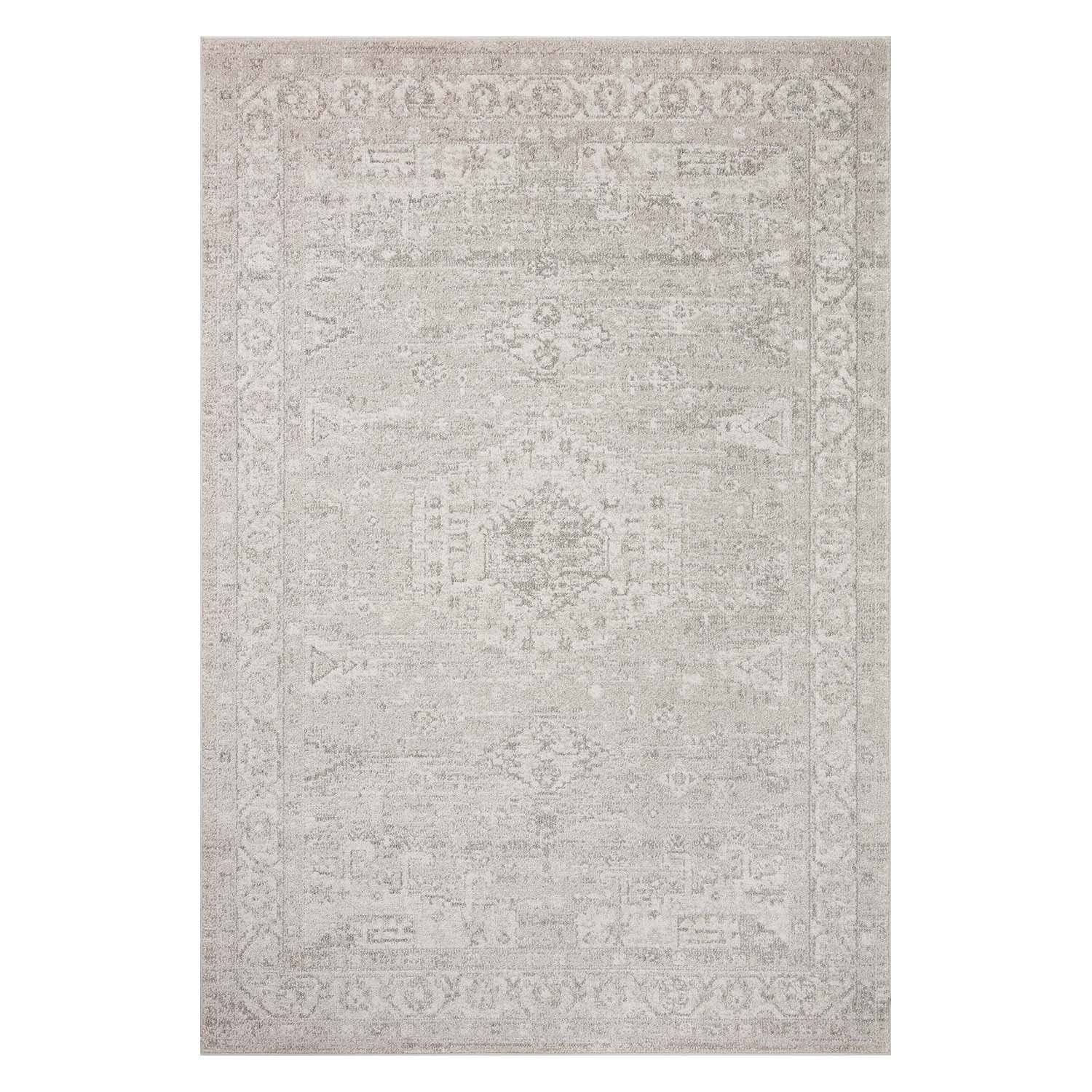Loloi Odette Silver/Ivory Power Loomed Rug