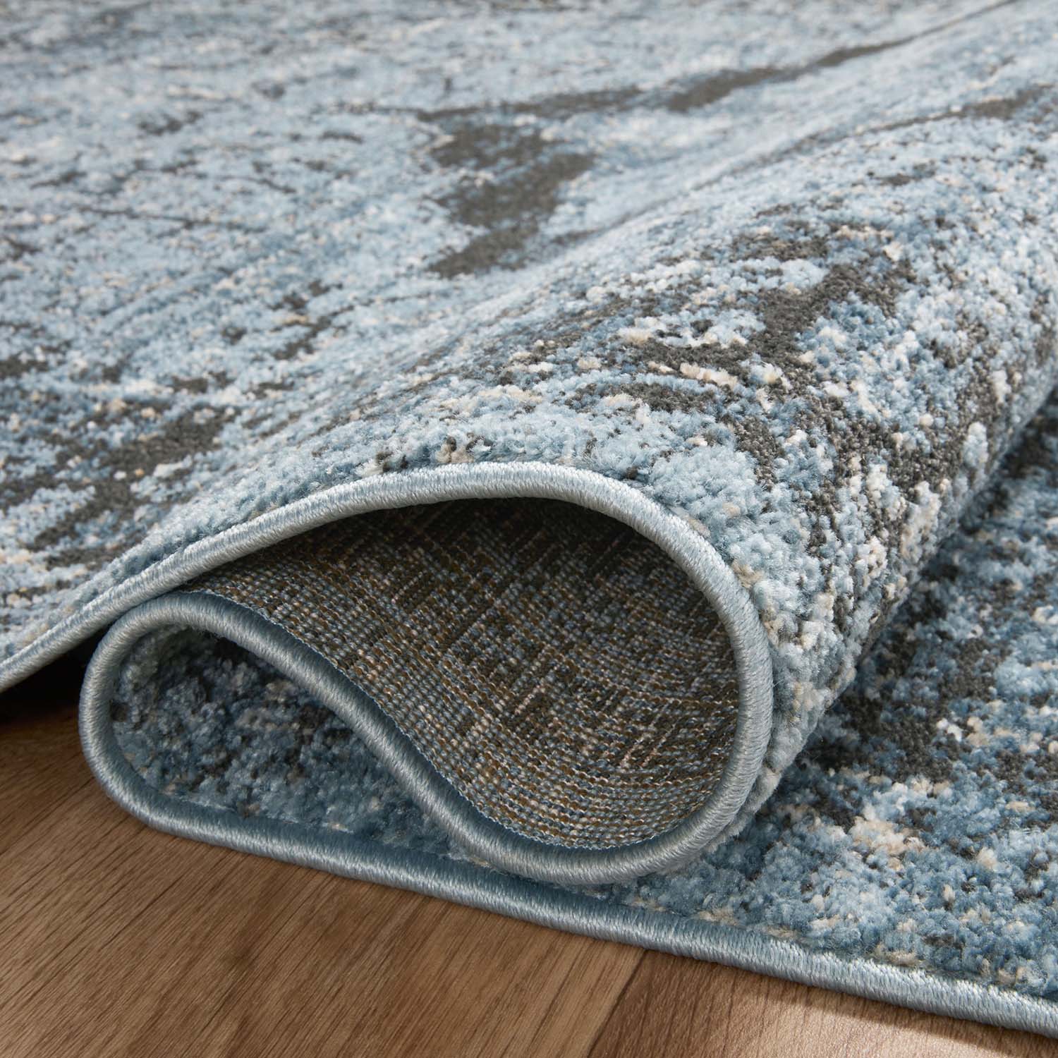 Loloi Odette Sky/Charcoal Power Loomed Rug