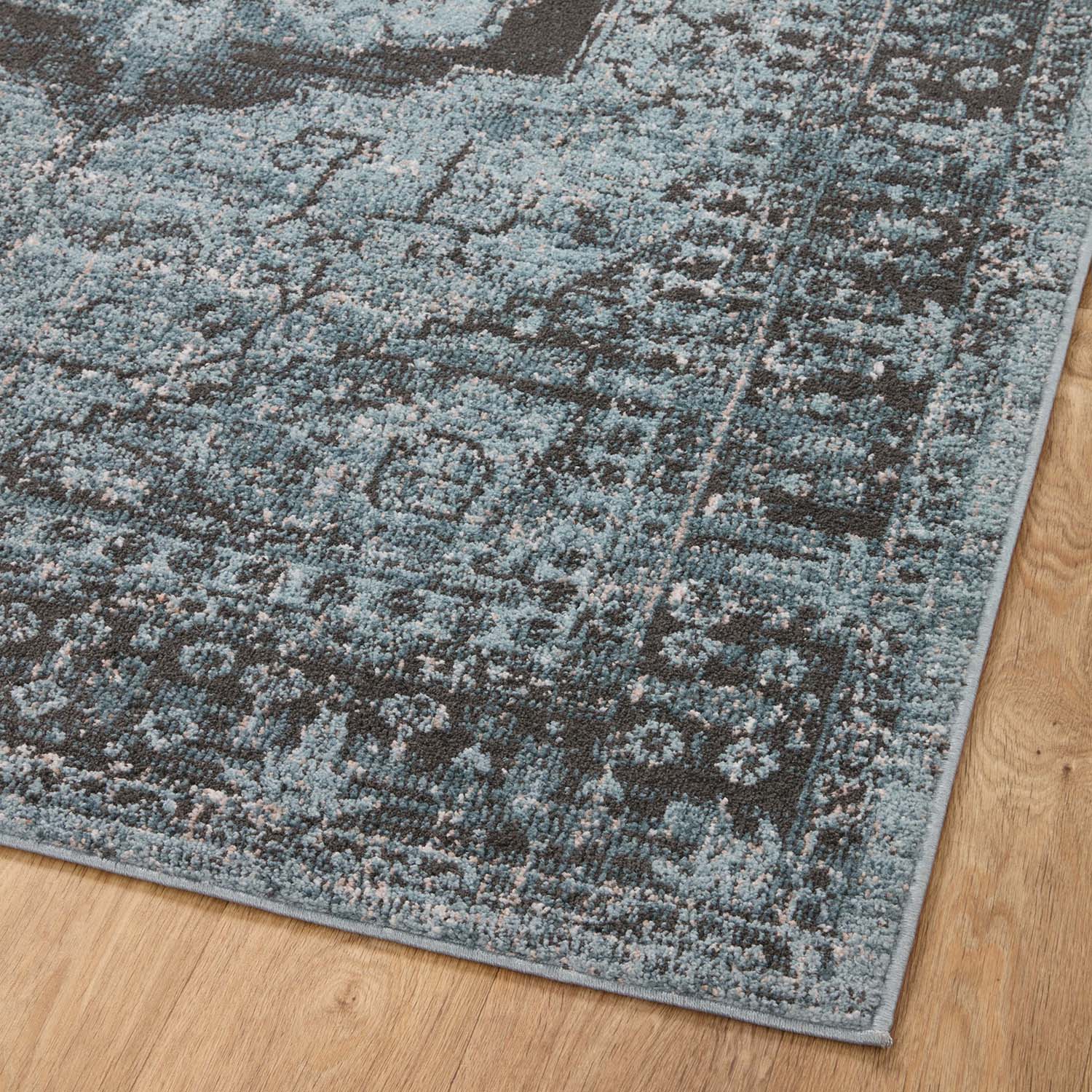 Loloi Odette Sky/Charcoal Power Loomed Rug
