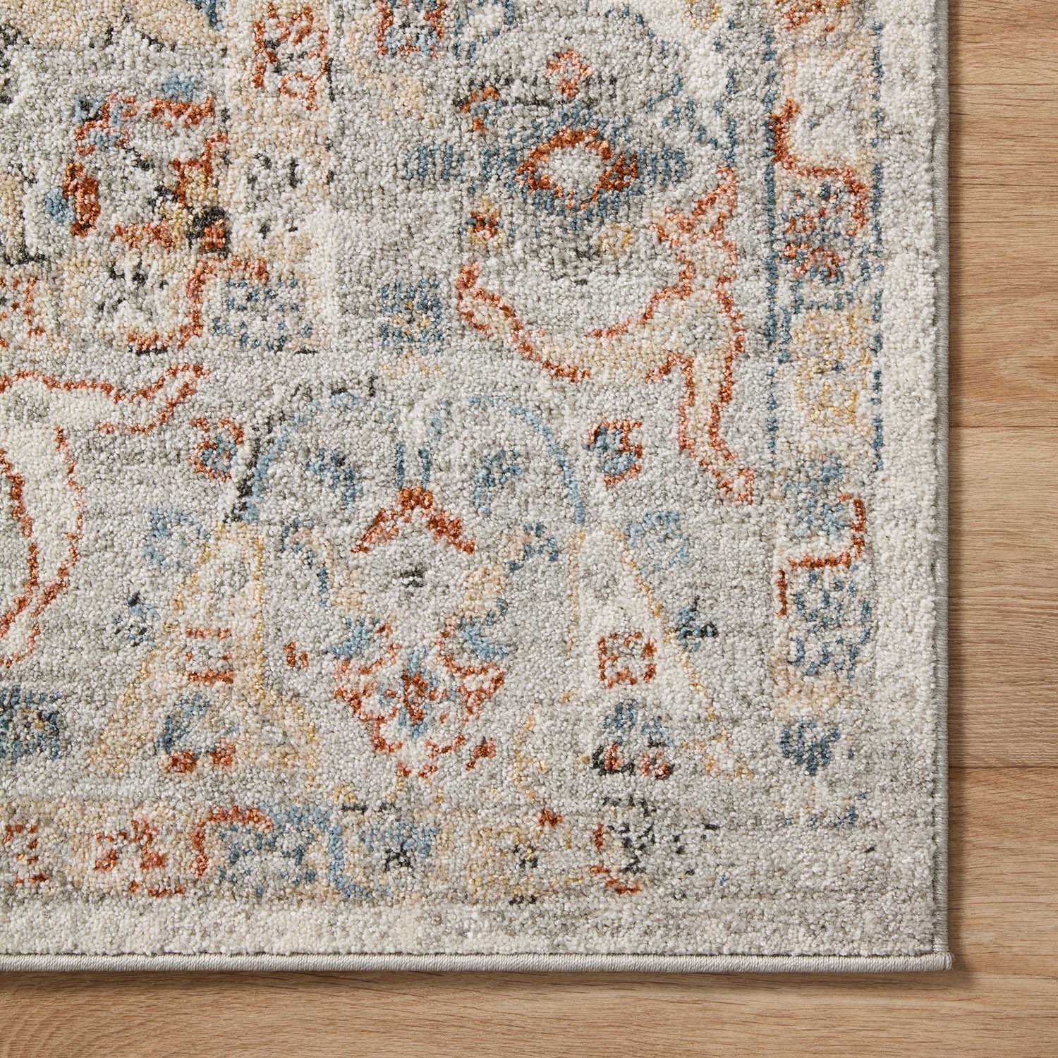 Loloi Odette Ivory/Multi Power Loomed Rug