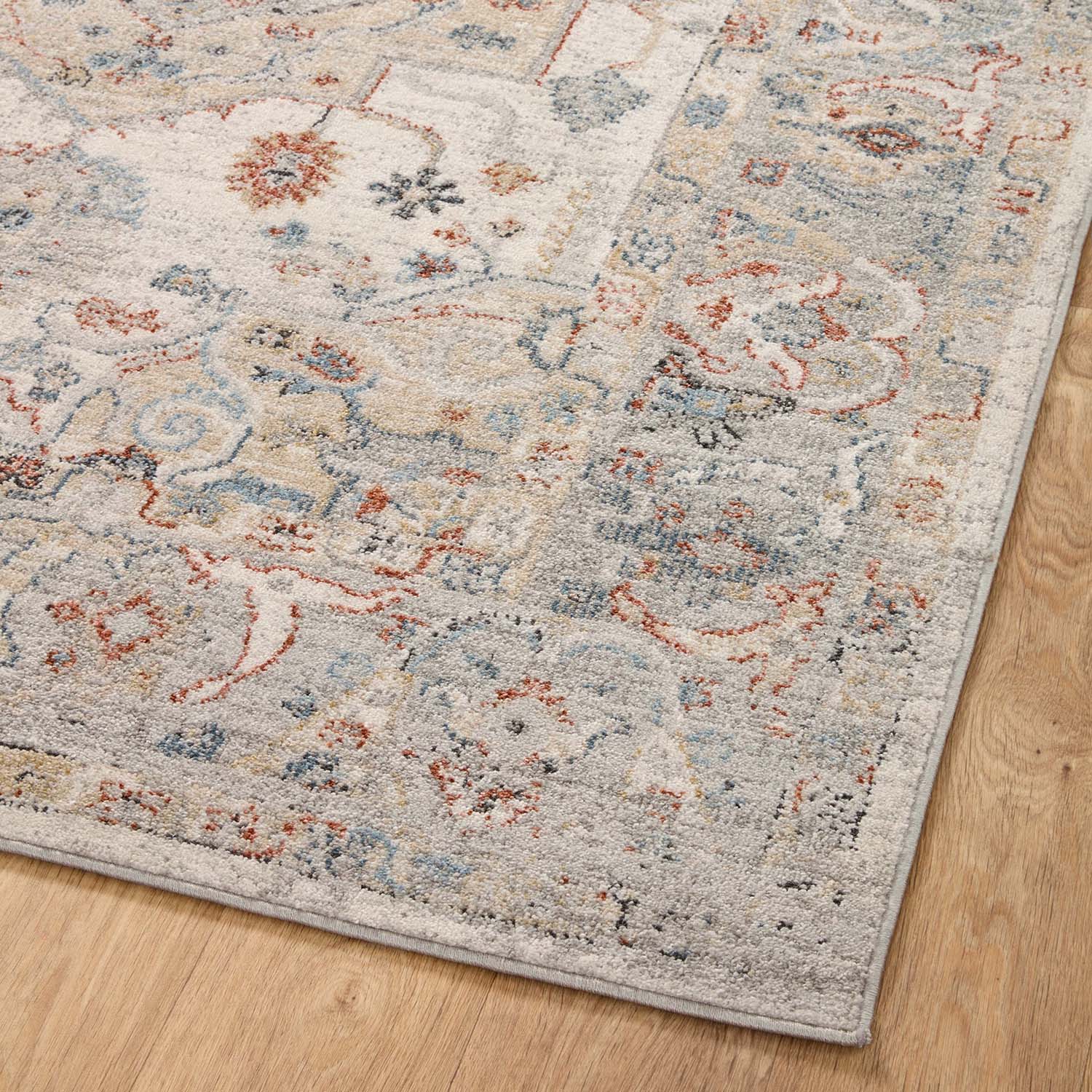Loloi Odette Ivory/Multi Power Loomed Rug