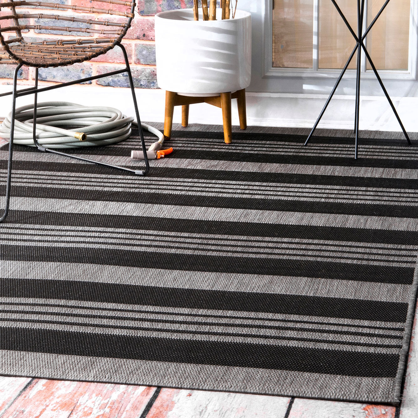 Perce Stripe Indoor/Outdoor Rug