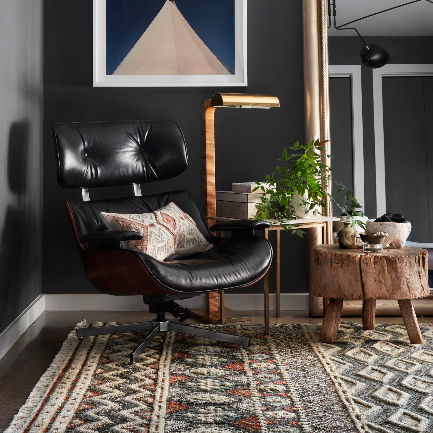 Loloi Owen Indigo/Sage Hand Woven Rug