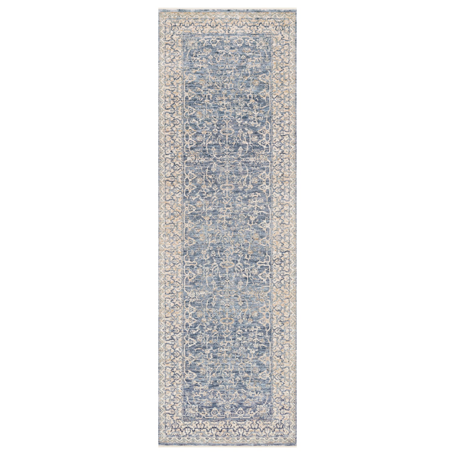Loloi Pandora Dark Blue/Ivory Power Loomed Rug