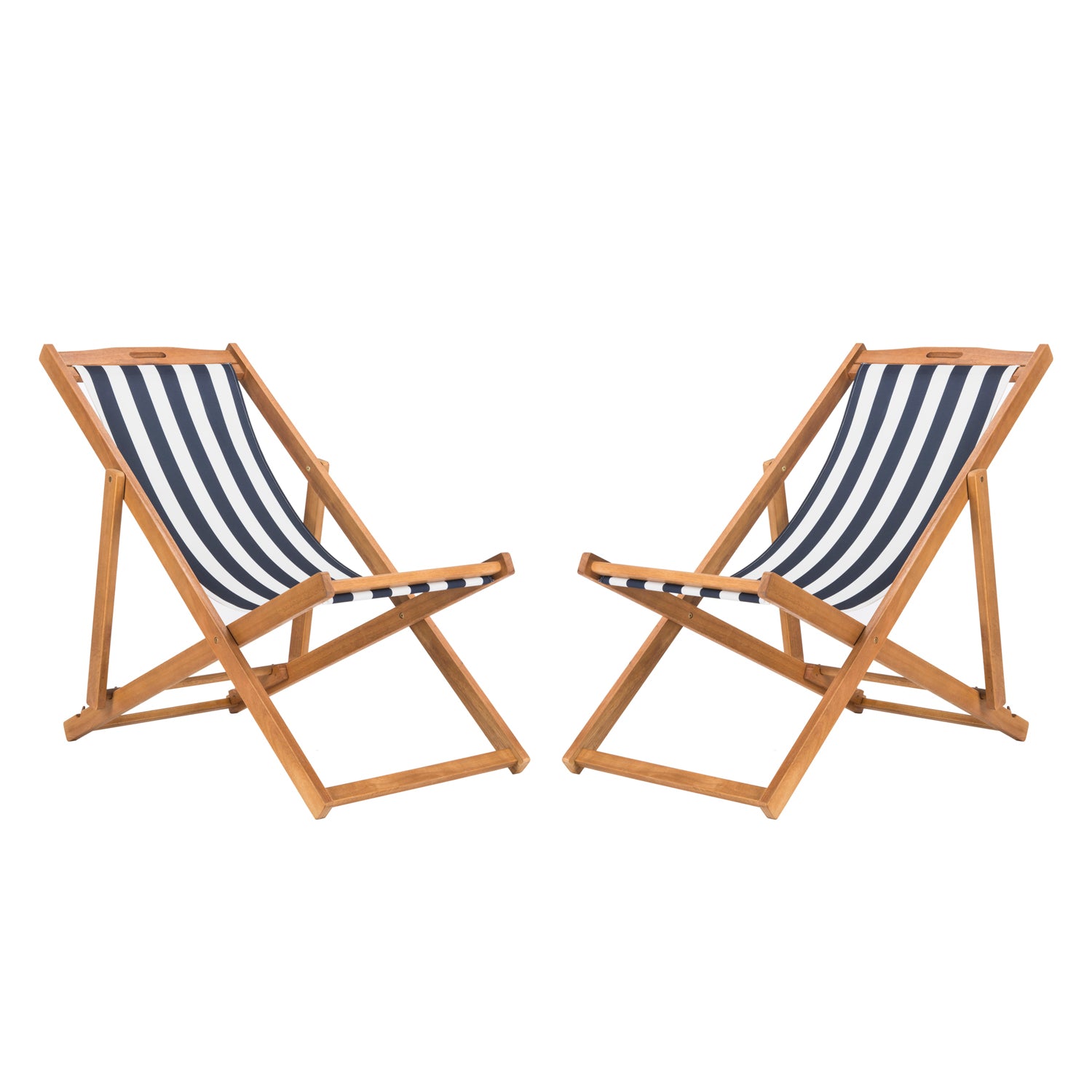 Perdido Outdoor Foldable Sling Chair Set of 2