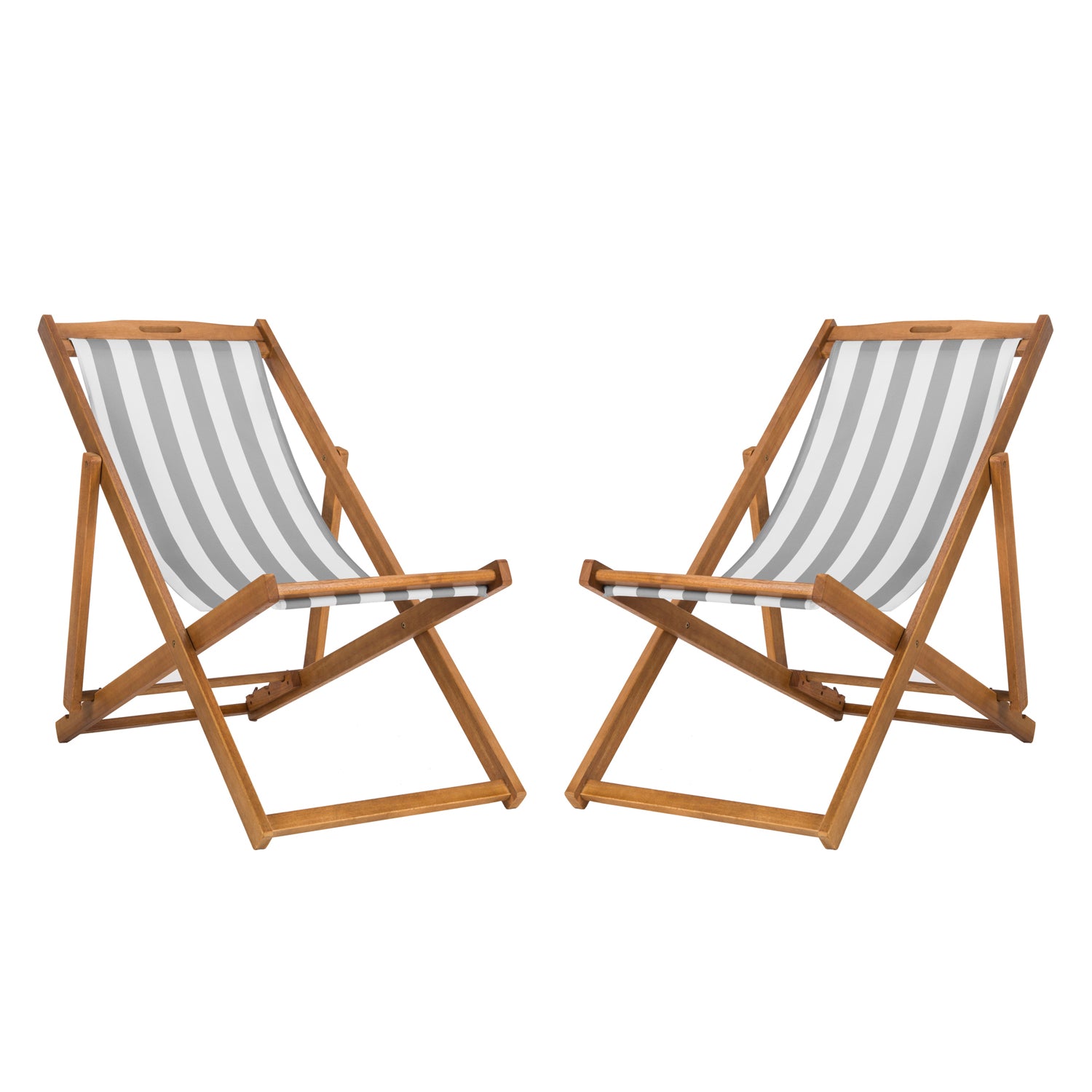 Perdido Outdoor Foldable Sling Chair Set of 2