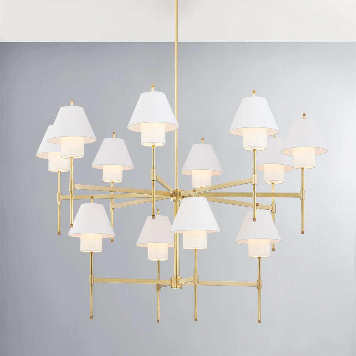 Pembrooke & Ives x Hudson Valley Lighting Glenmoore 12-Light Chandelier - Final Sale