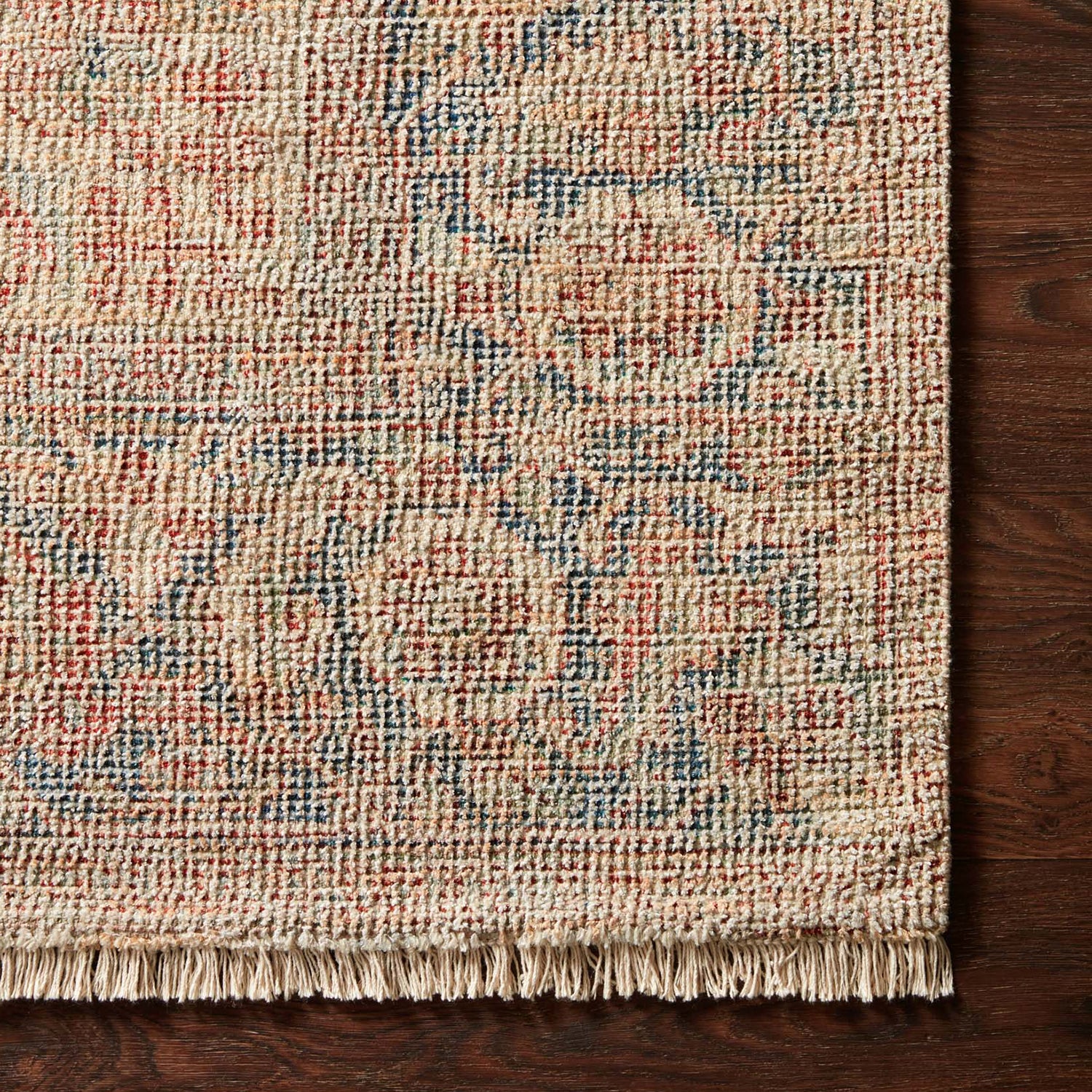 Loloi Priya Brick/Navy Hand Woven Rug