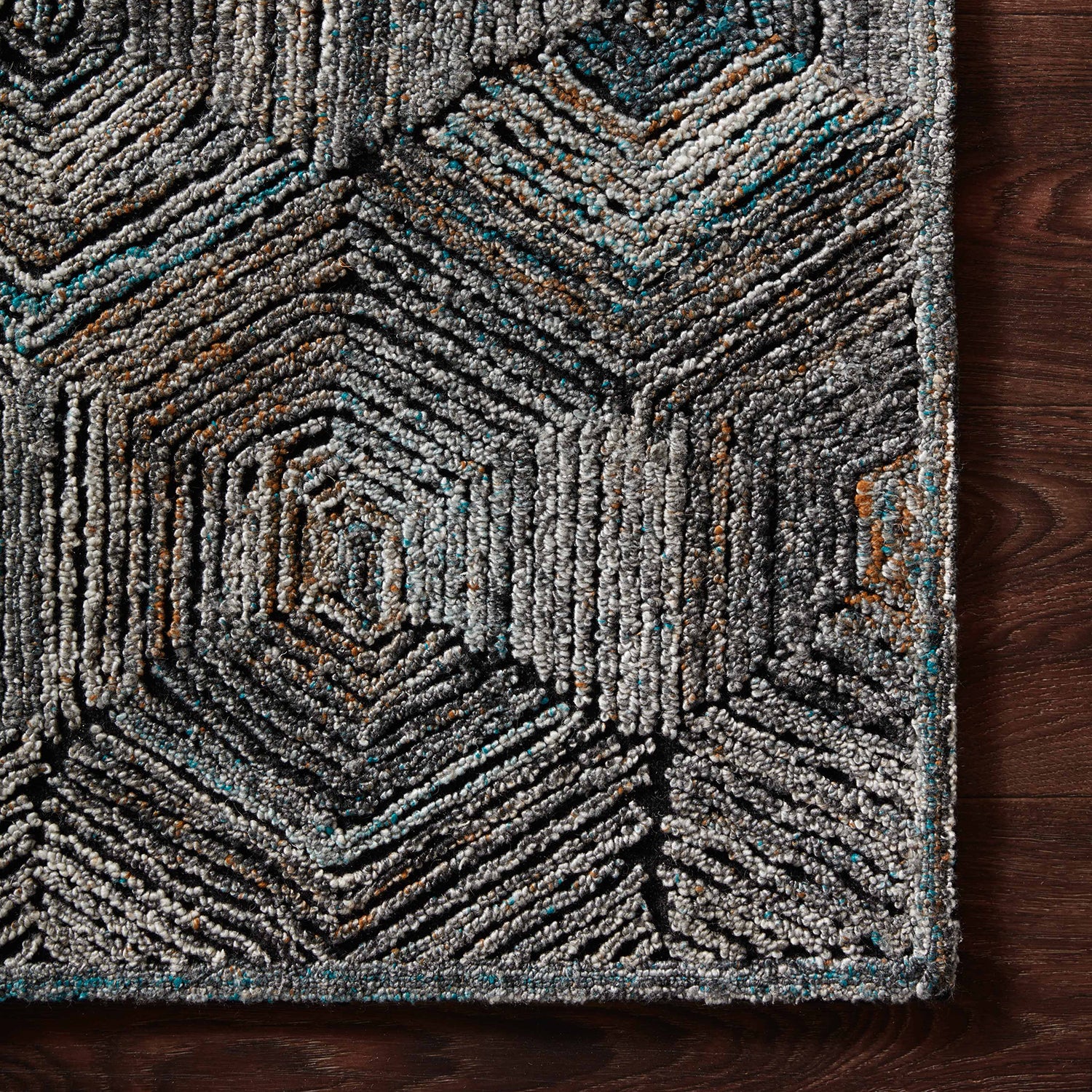 Loloi Prescott Comb Hooked Rug