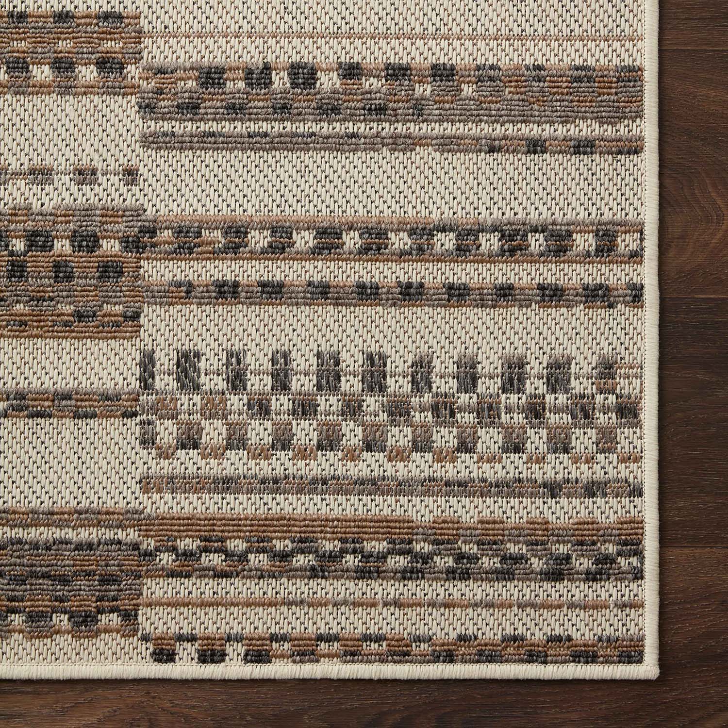 Loloi Rainier Ivory/Taupe Indoor/Outdoor Rug