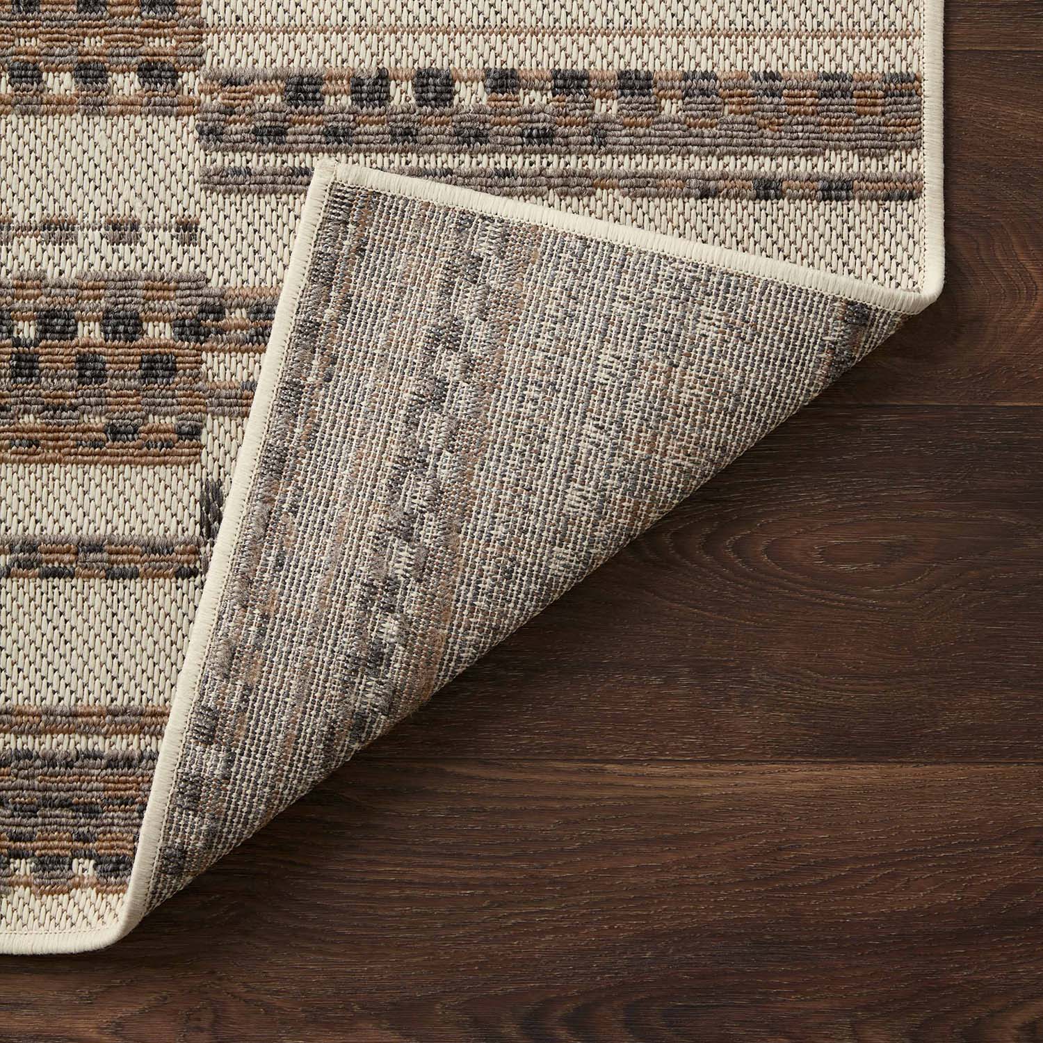 Loloi Rainier Ivory/Taupe Indoor/Outdoor Rug