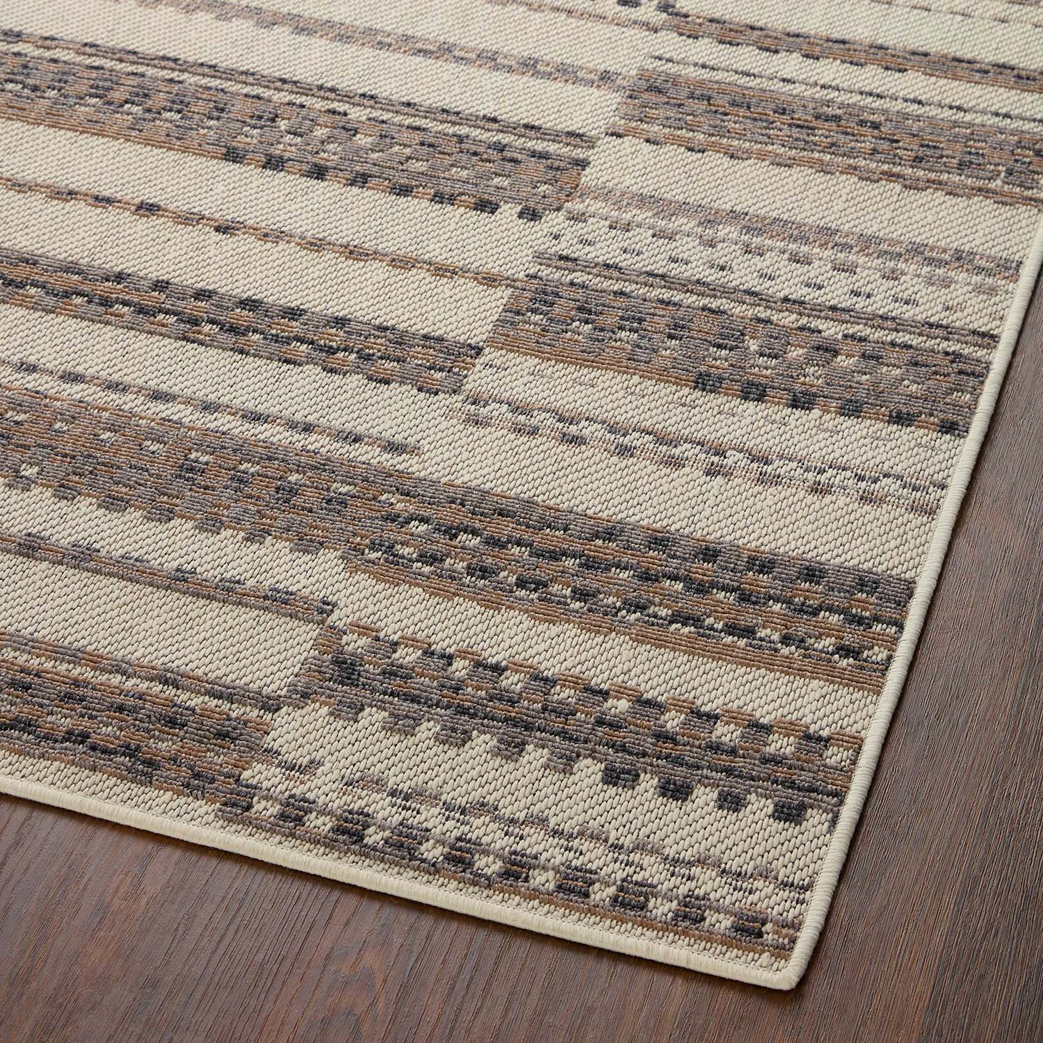 Loloi Rainier Ivory/Taupe Indoor/Outdoor Rug