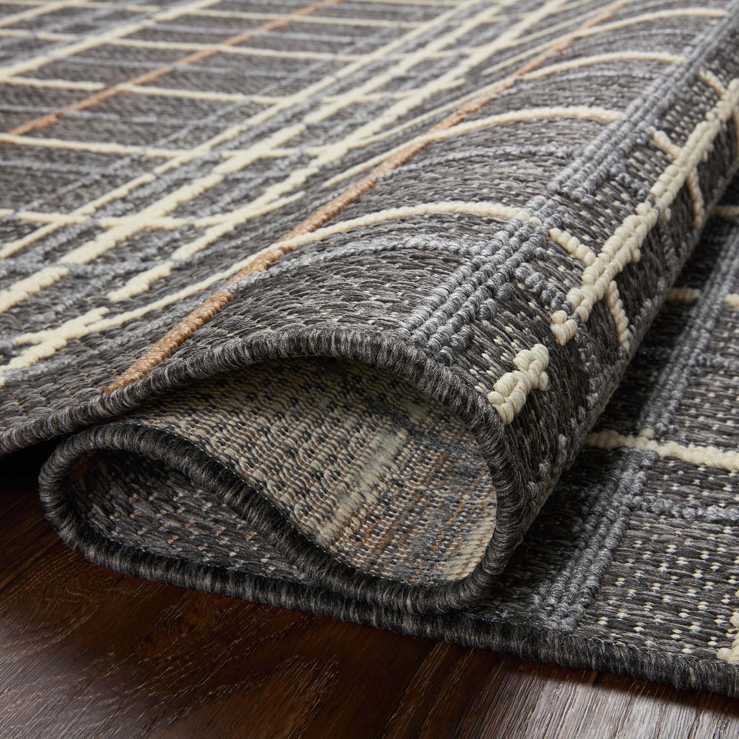 Loloi Rainier Charcoal/Multi Indoor/Outdoor Rug