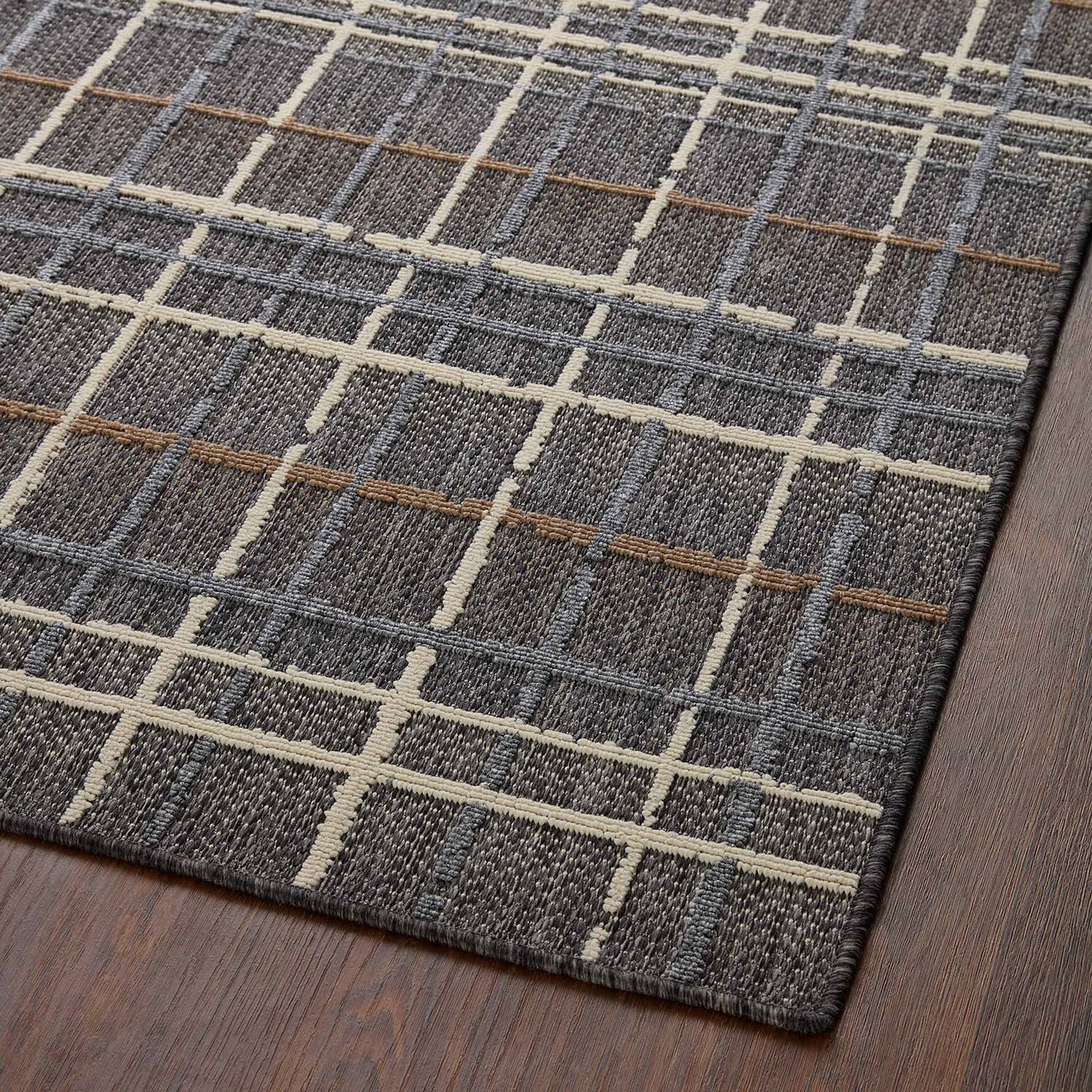 Loloi Rainier Charcoal/Multi Indoor/Outdoor Rug