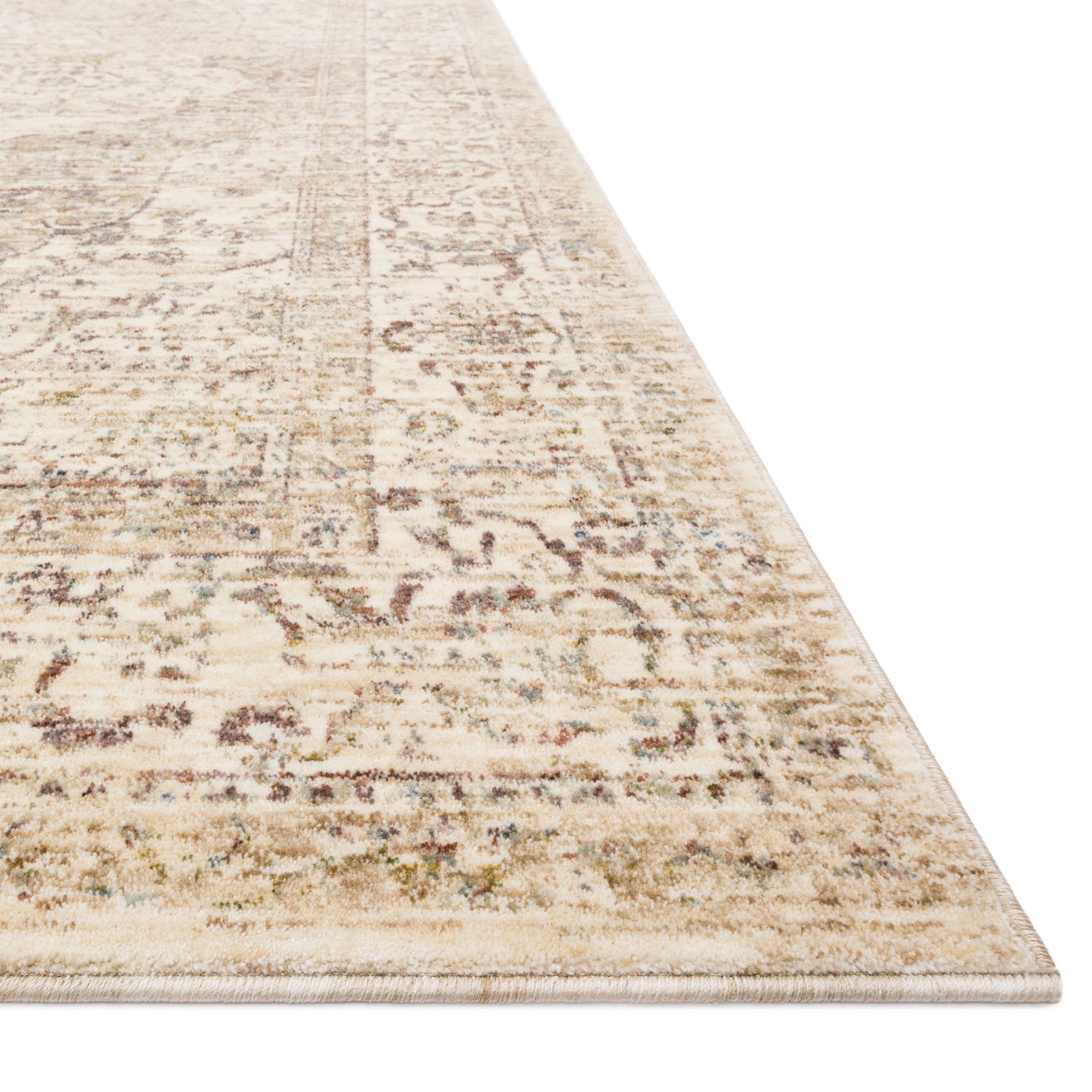 Loloi Revere Ivory/Berry Power Loomed Rug