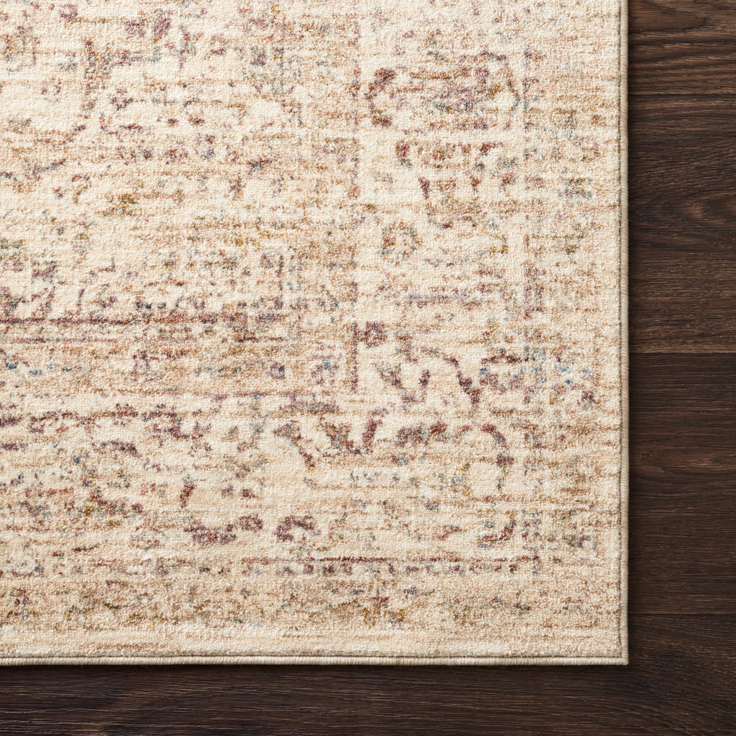 Loloi Revere Ivory/Berry Power Loomed Rug