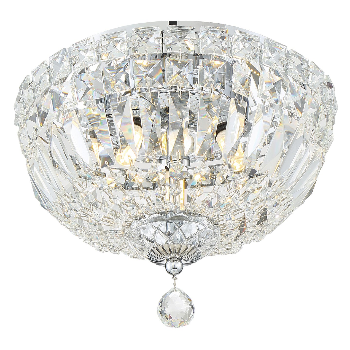 Crystorama Roslyn Flush Ceiling Mount
