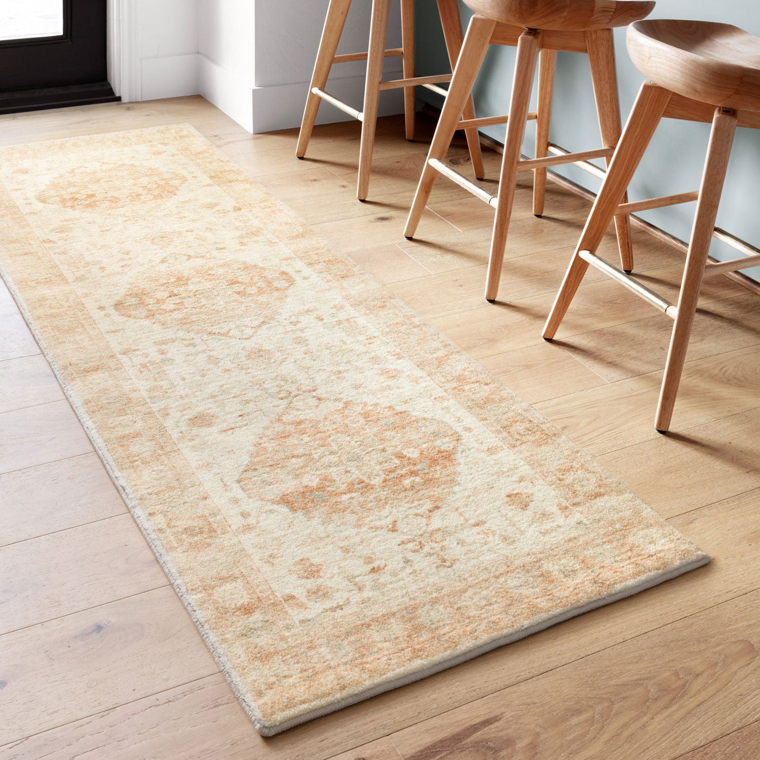Loloi Rosette Ivory/Terracotta Power Loomed Rug