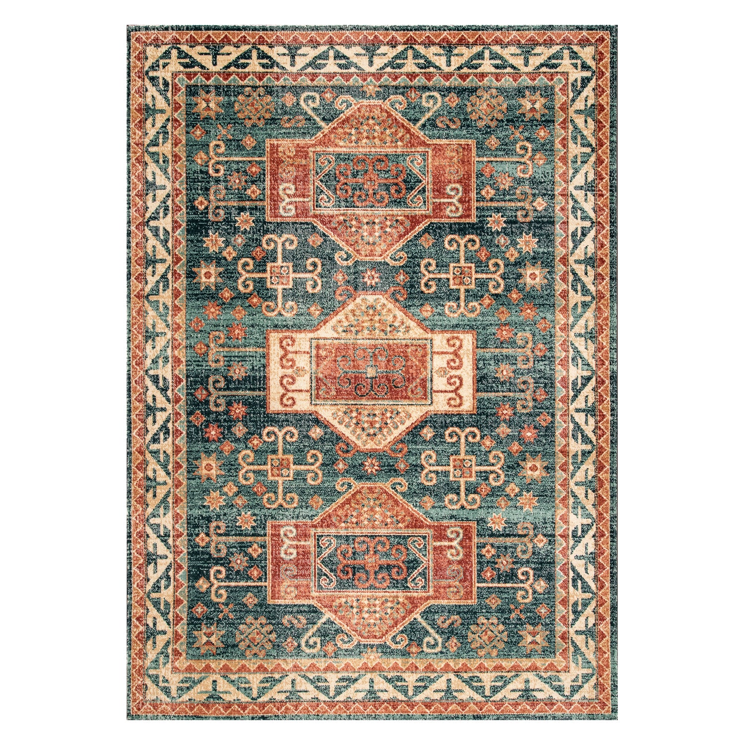 Druid Tribal Machine Made Rug