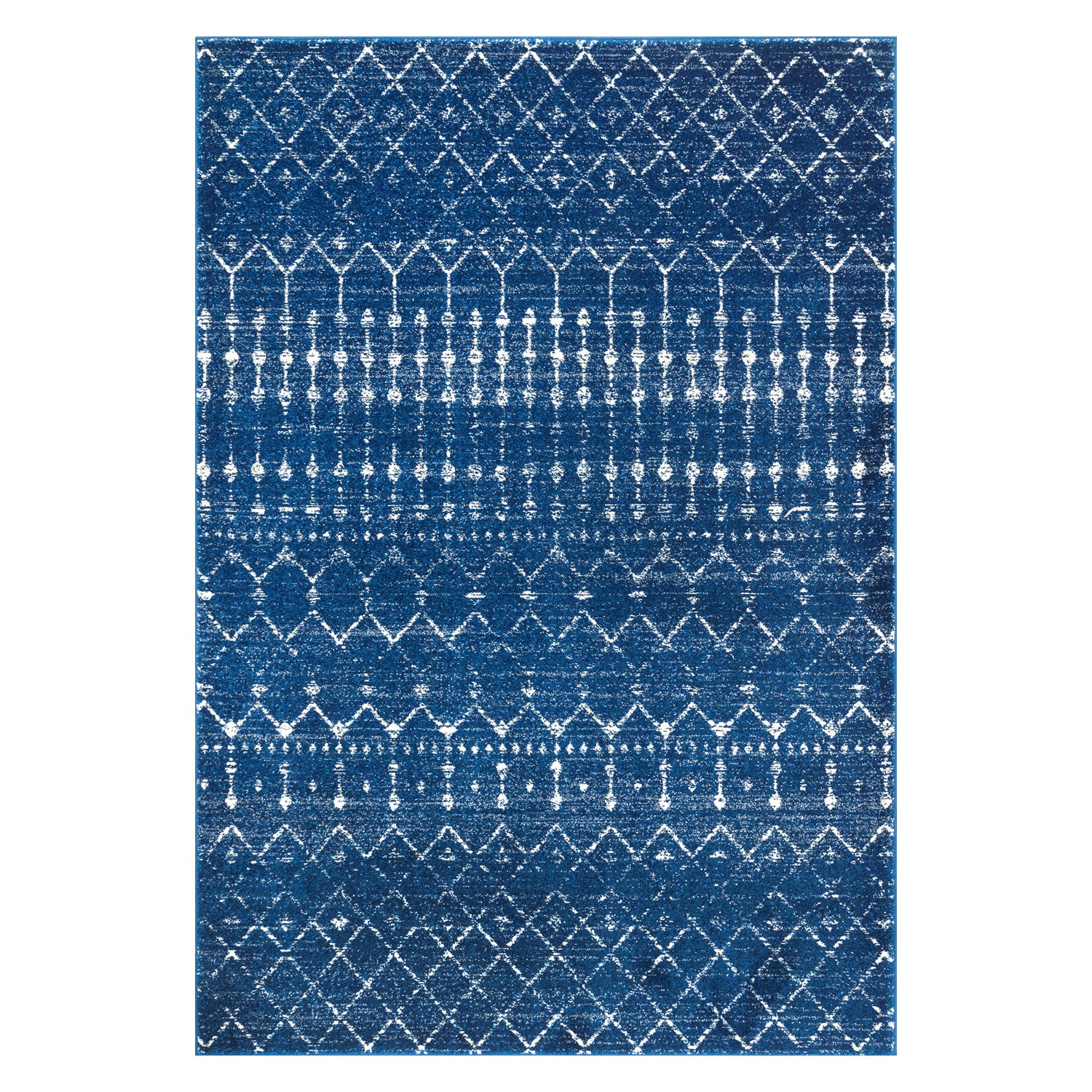 Acoma Machine Made Rug - Paynes Gray