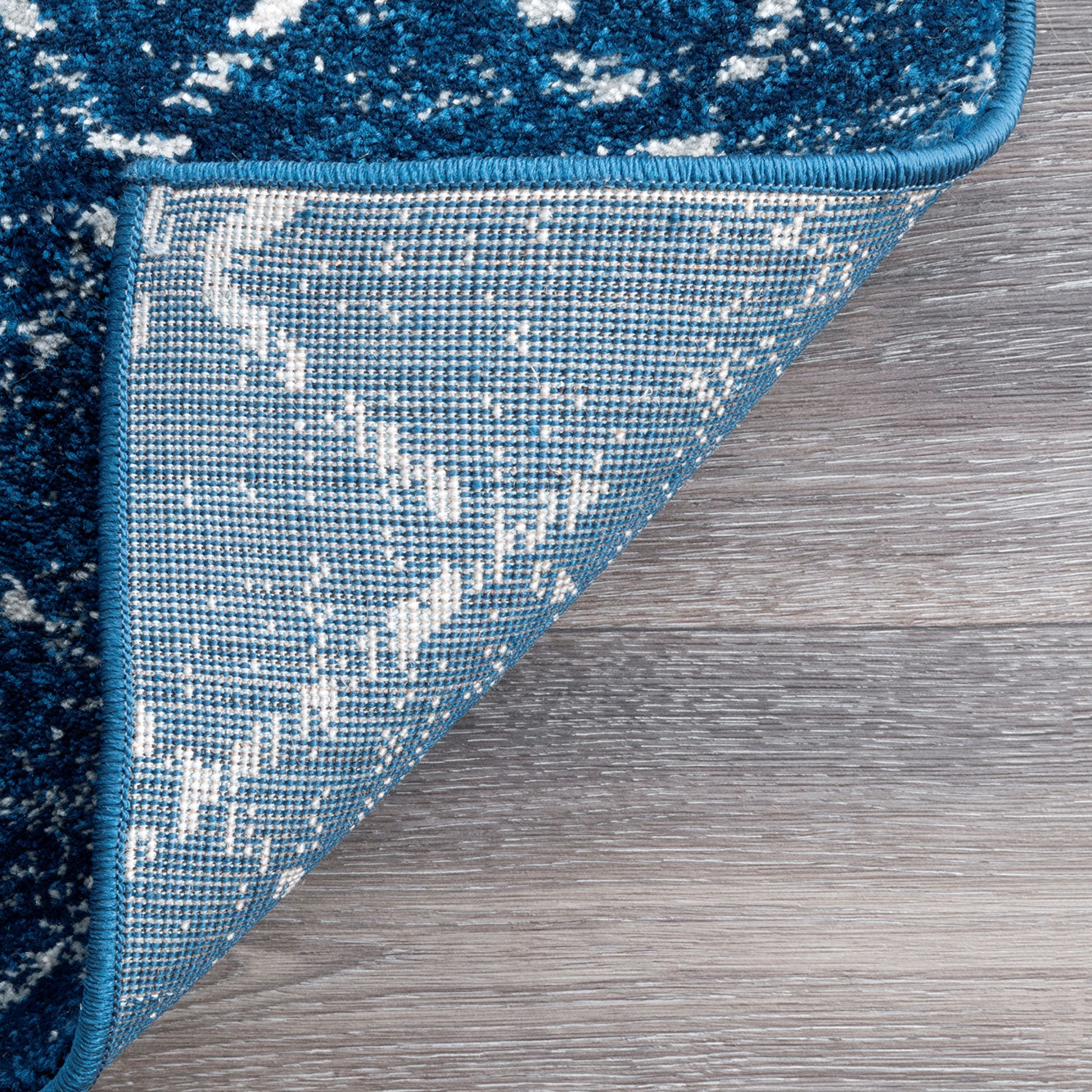 Acoma Machine Made Rug - Paynes Gray