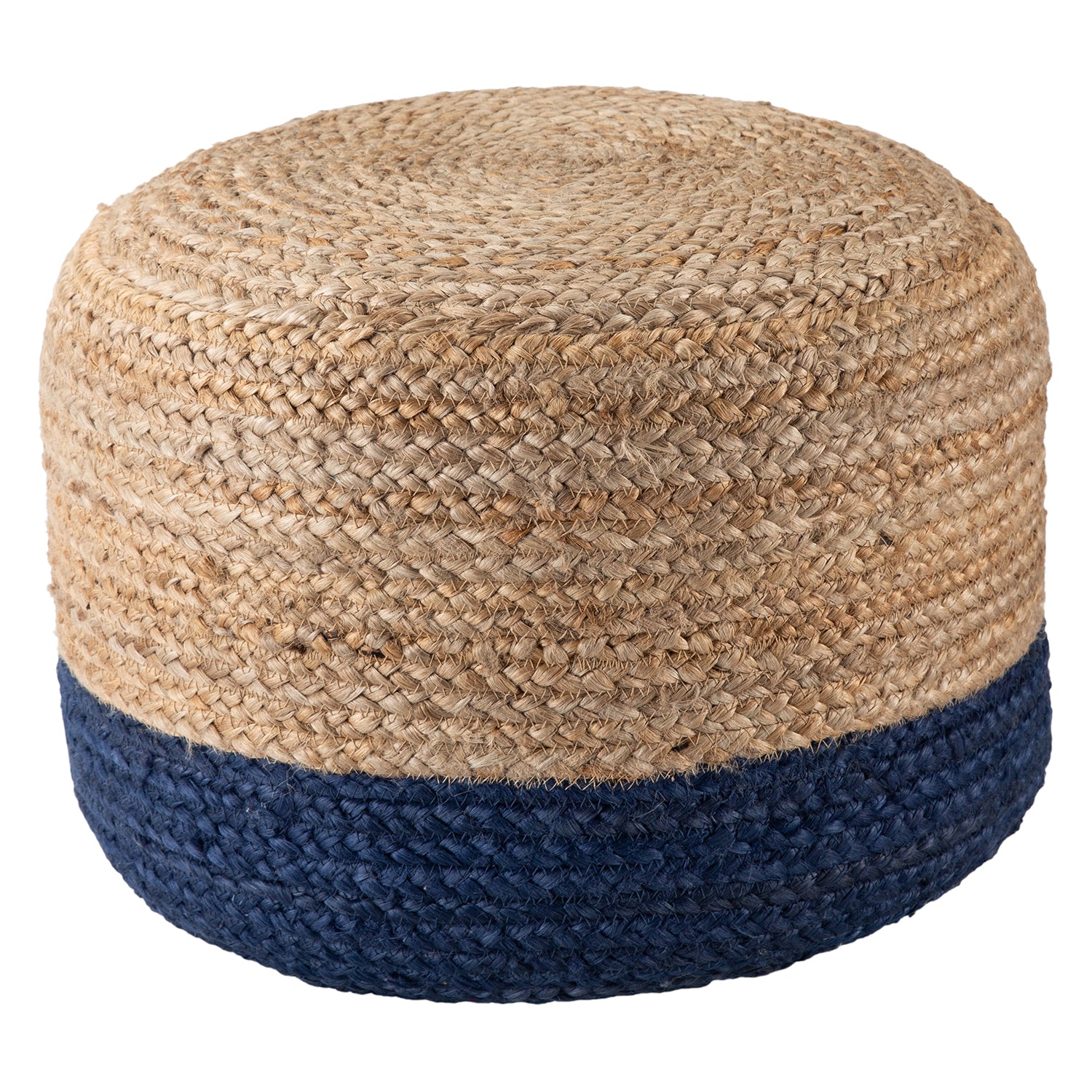 Jaipur Living Saba Oliana Jute Pouf