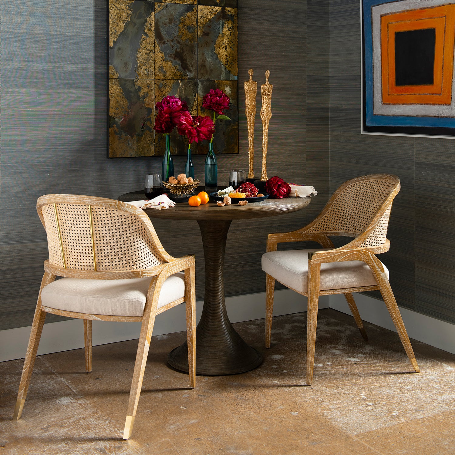 Villa and House Dora Mar Statue Set Of 2