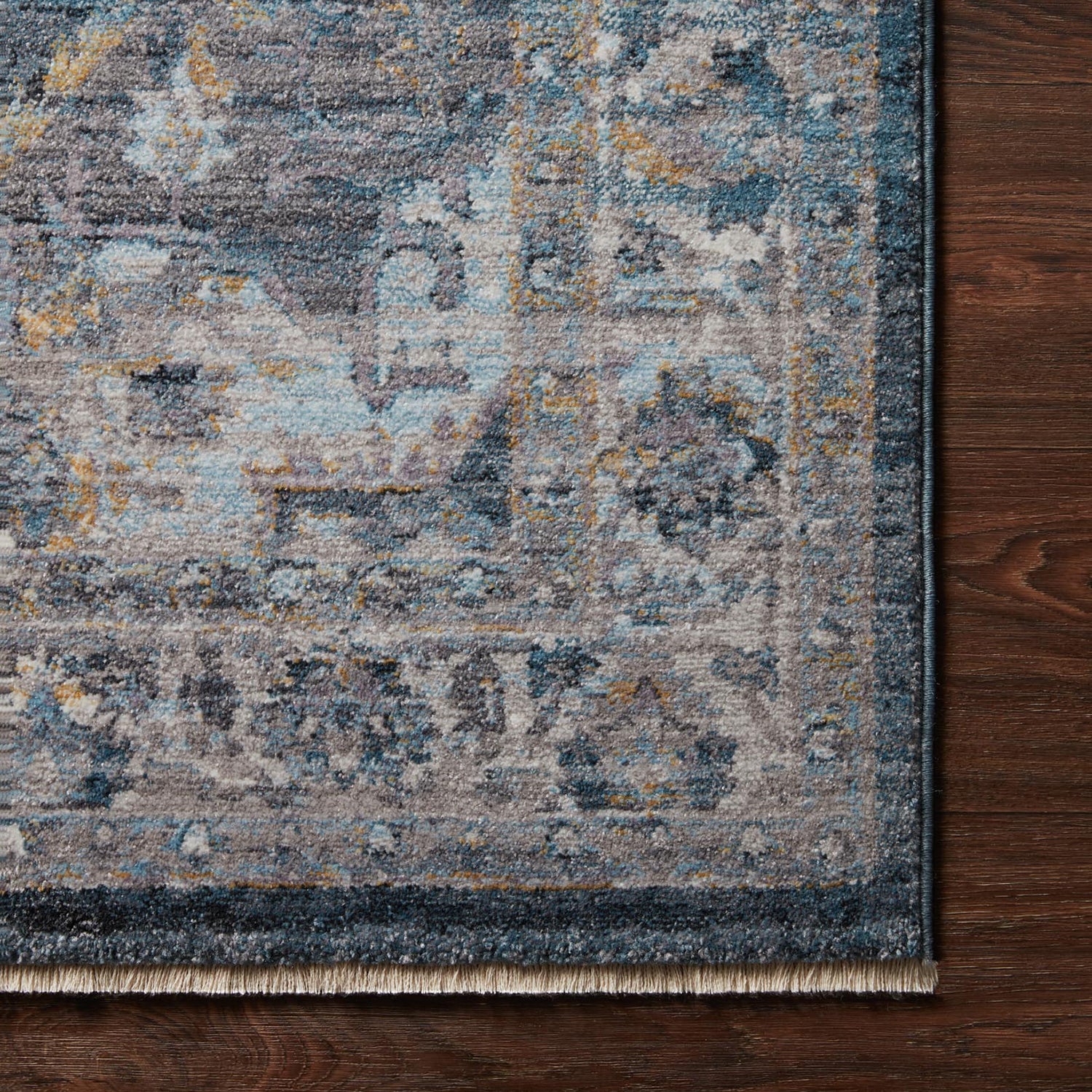 Loloi Samra Denim/Gray Power Loomed Rug