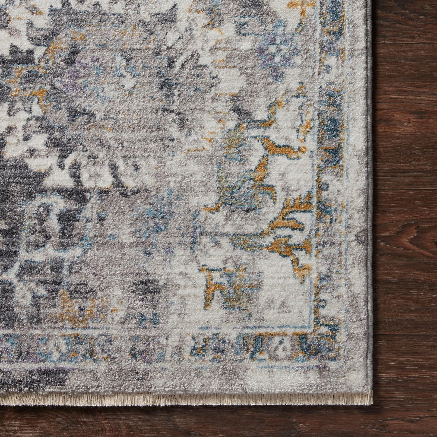 Loloi Samra Gray/Multi Power Loomed Rug