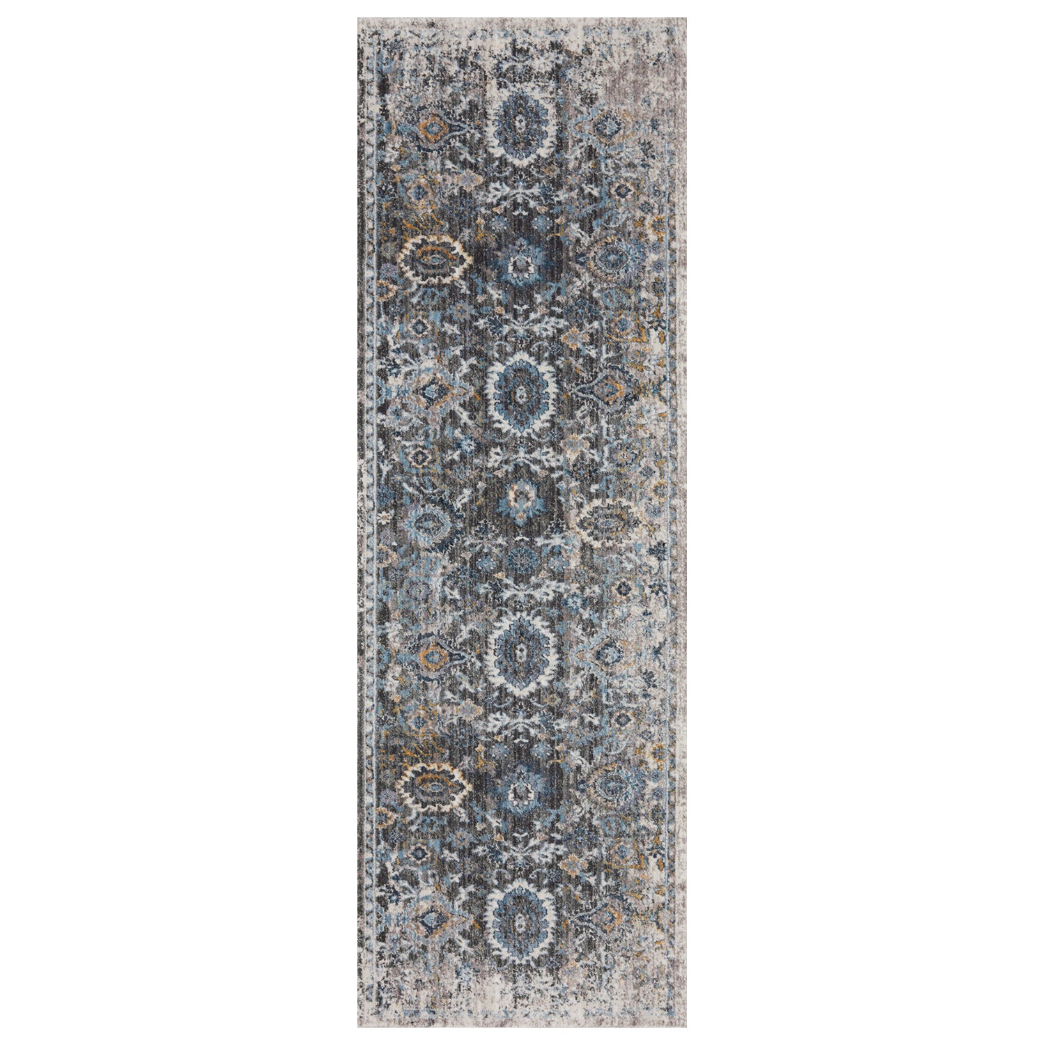 Loloi Samra Gray/Multi Power Loomed Rug