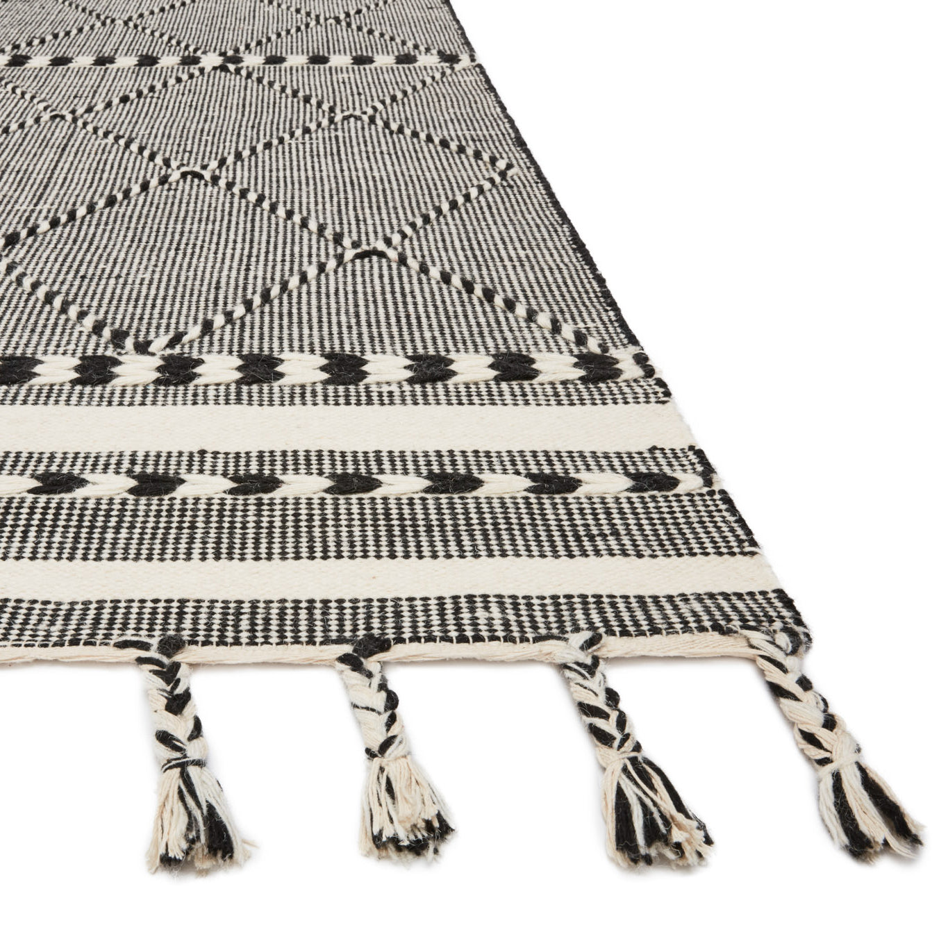 Loloi Sawyer Black Hand Loomed Rug