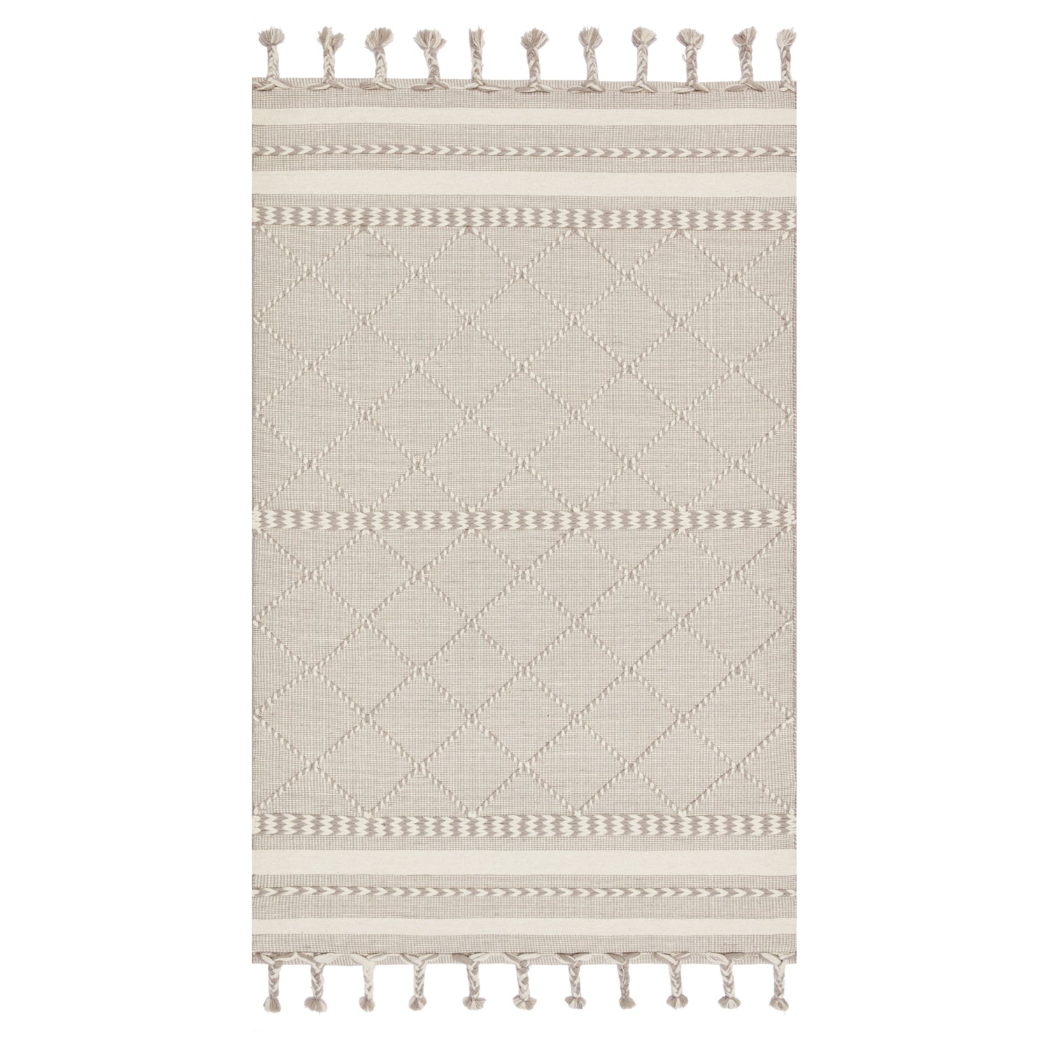 Loloi Sawyer Silver Hand Loomed Rug