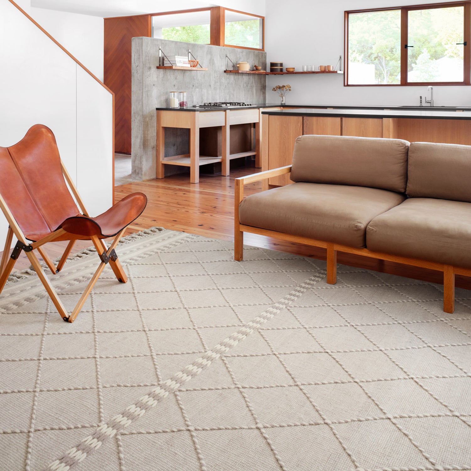 Loloi Sawyer Silver Hand Loomed Rug