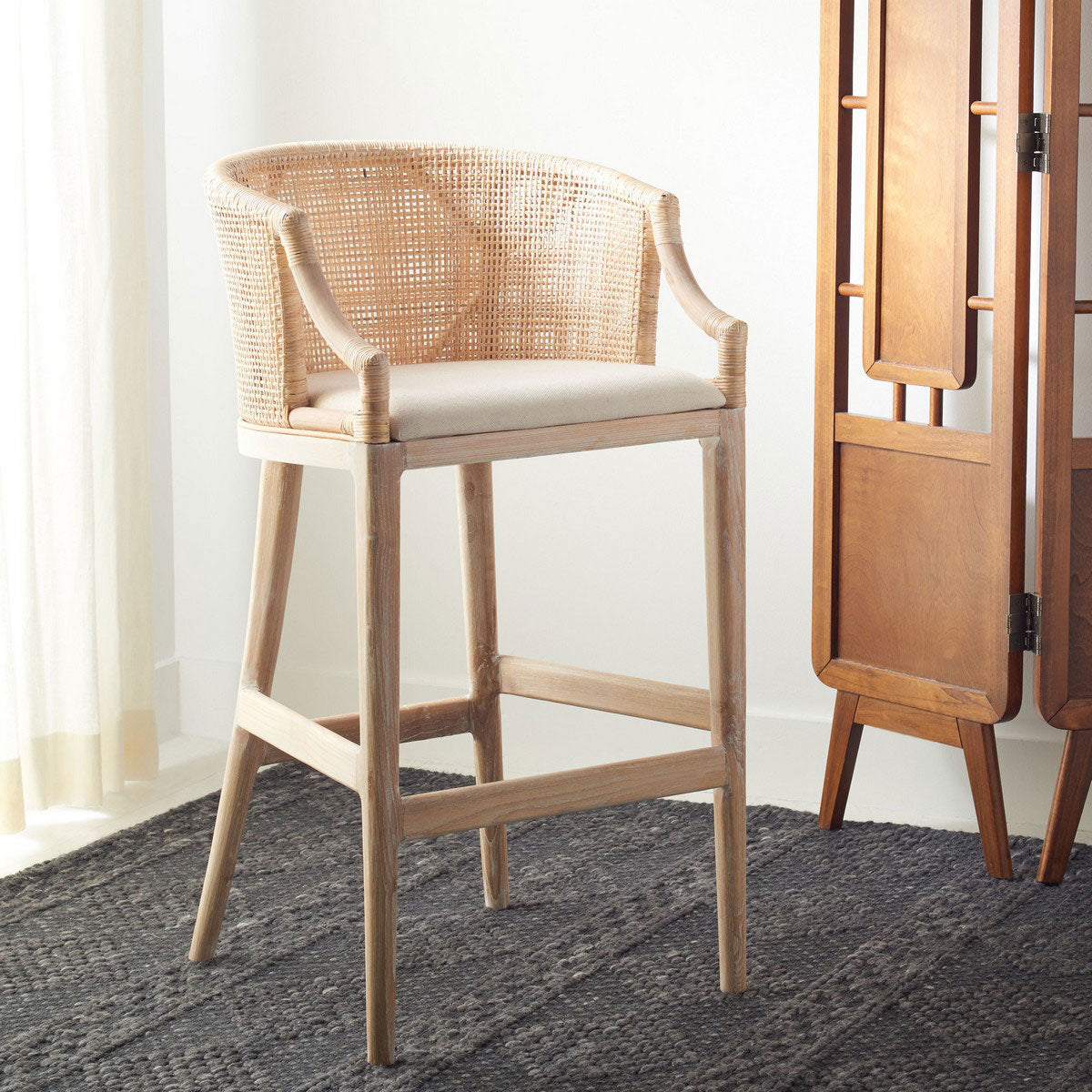 Coventry Rattan Bar Stool