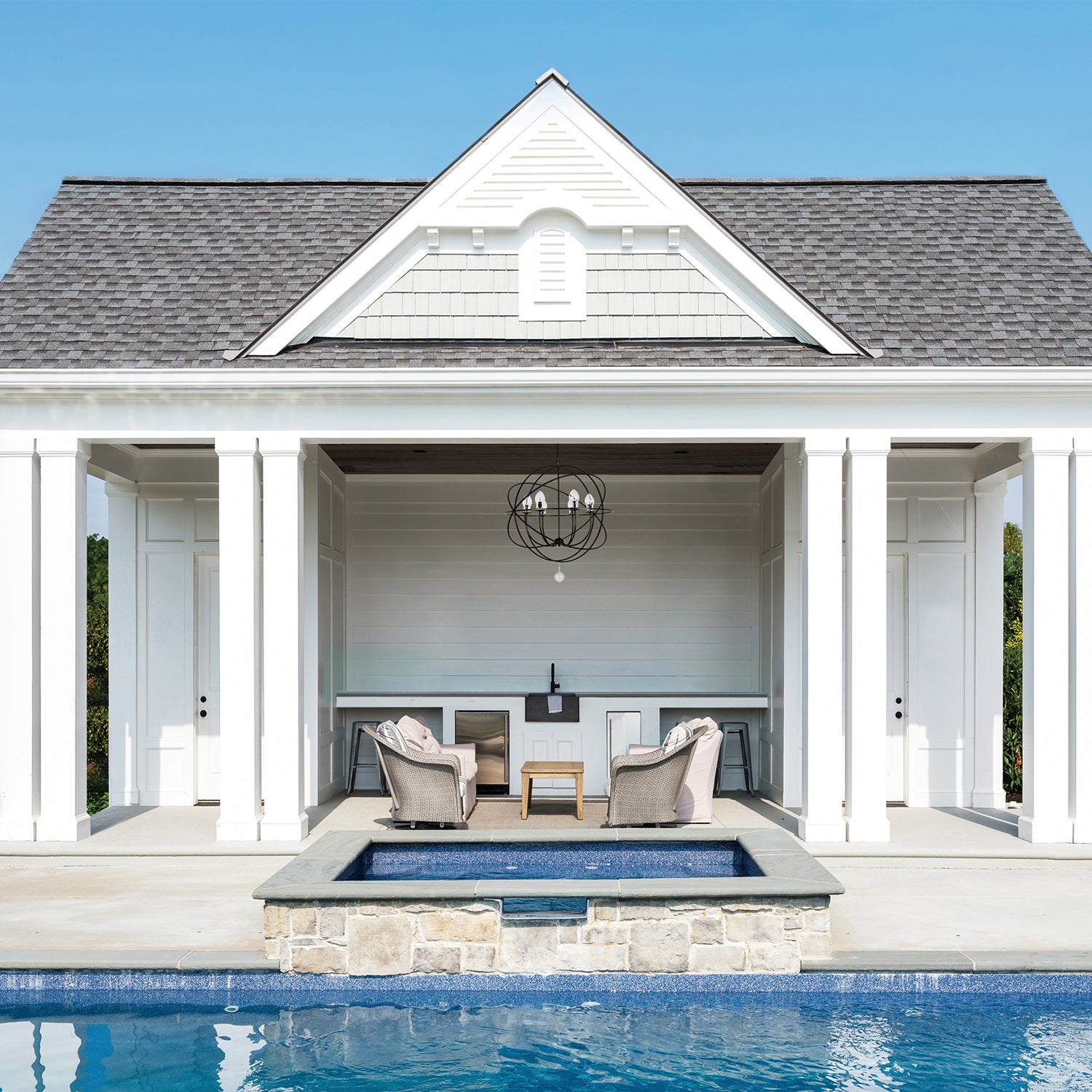 Crystorama Solaris 9328 6-Light Outdoor Chandelier