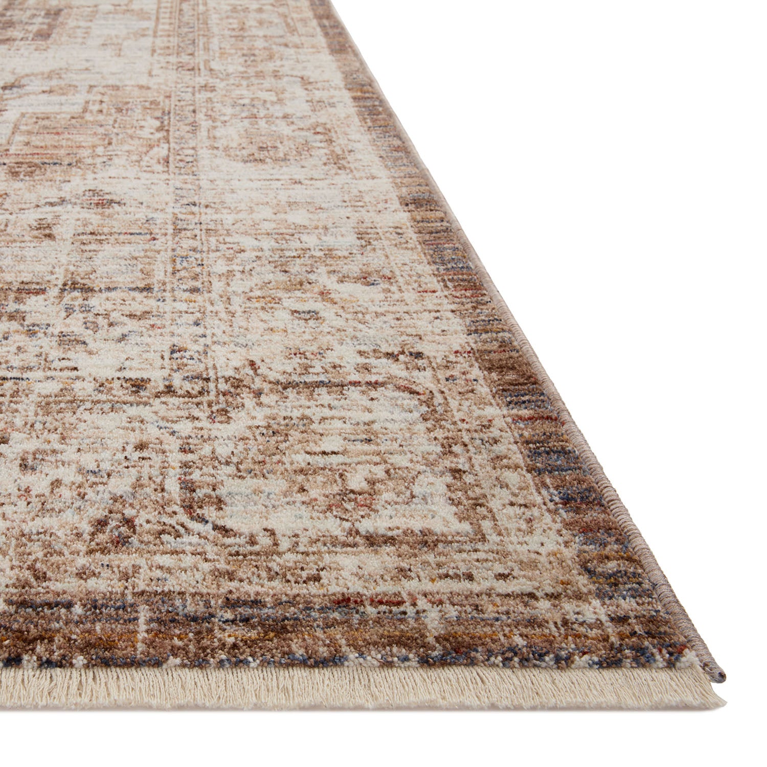 Loloi Sorrento Mocha/Multi Power Loomed Rug