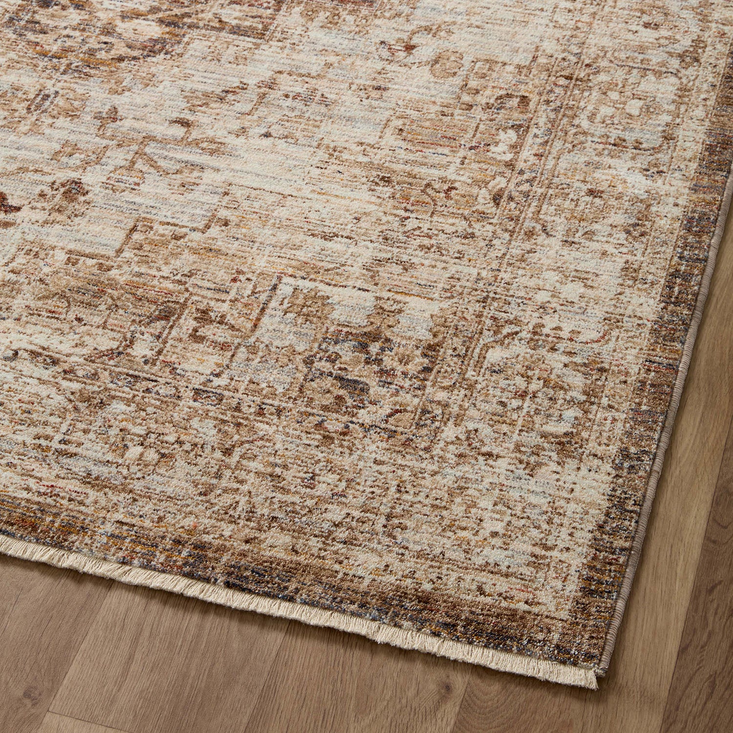 Loloi Sorrento Mocha/Multi Power Loomed Rug