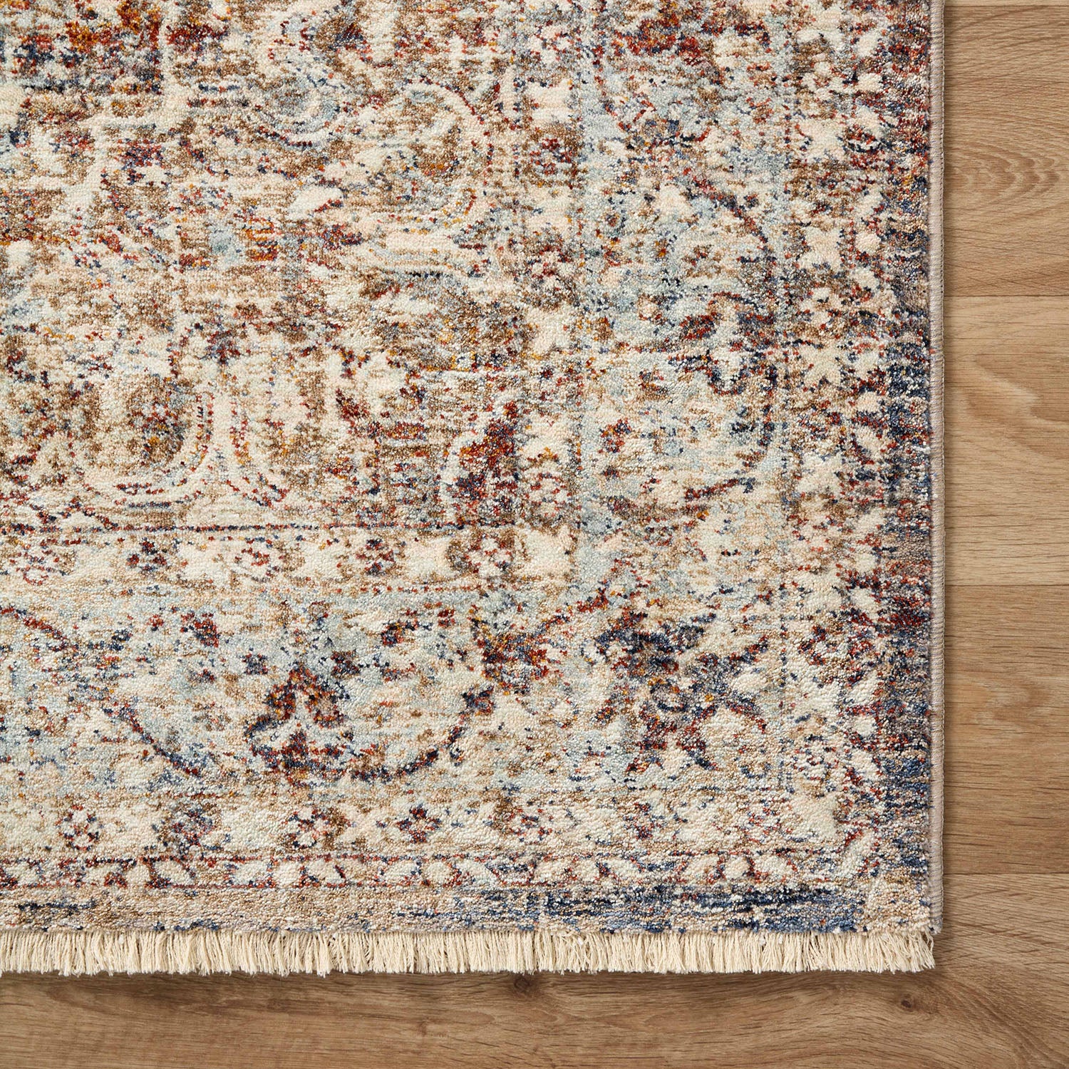 Loloi Sorrento Natural/Multi Power Loomed Rug