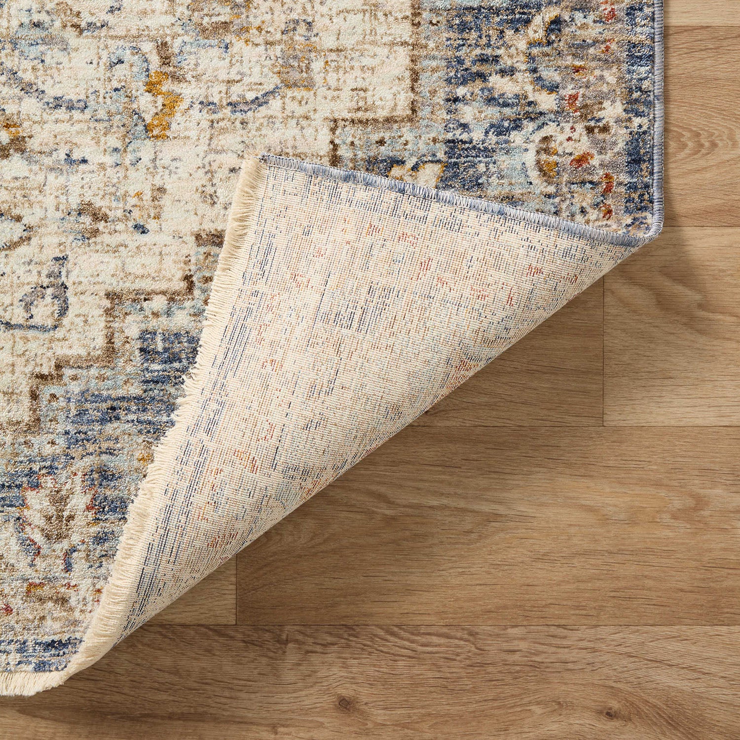 Loloi Sorrento Ivory/Fiesta Power Loomed Rug