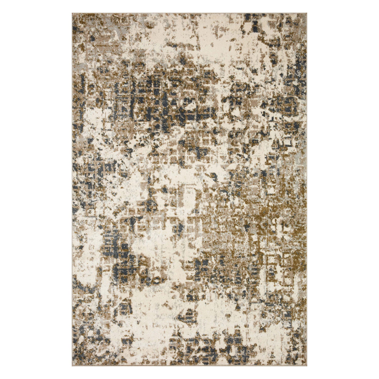 Loloi Spirit Pewter/Olive Power Loomed Rug