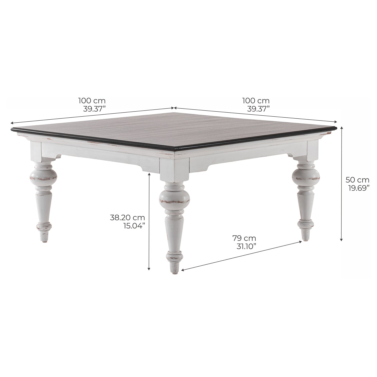 Dunwich Accent Square Coffee Table