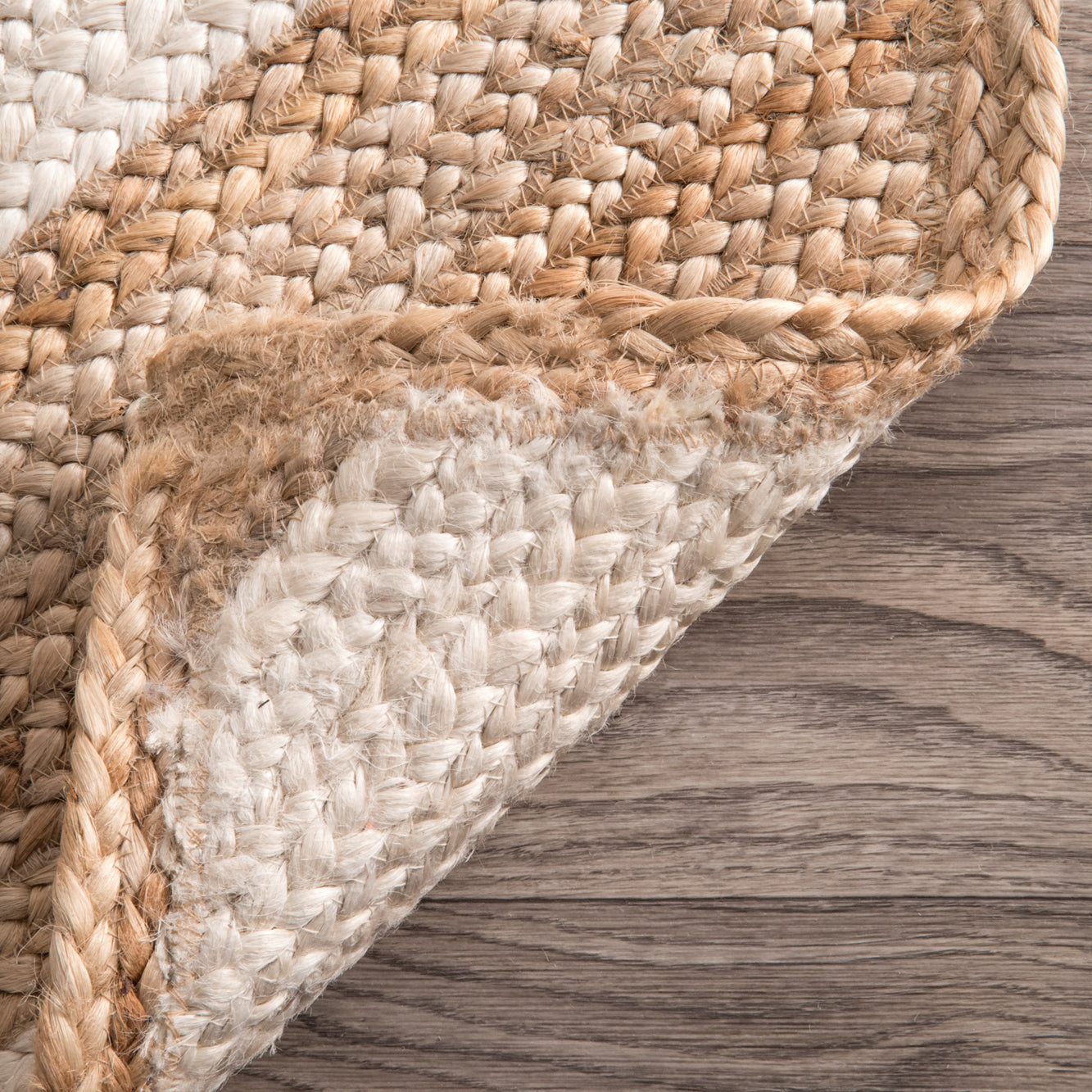Darrow Chevron Jute Hand Woven Rug