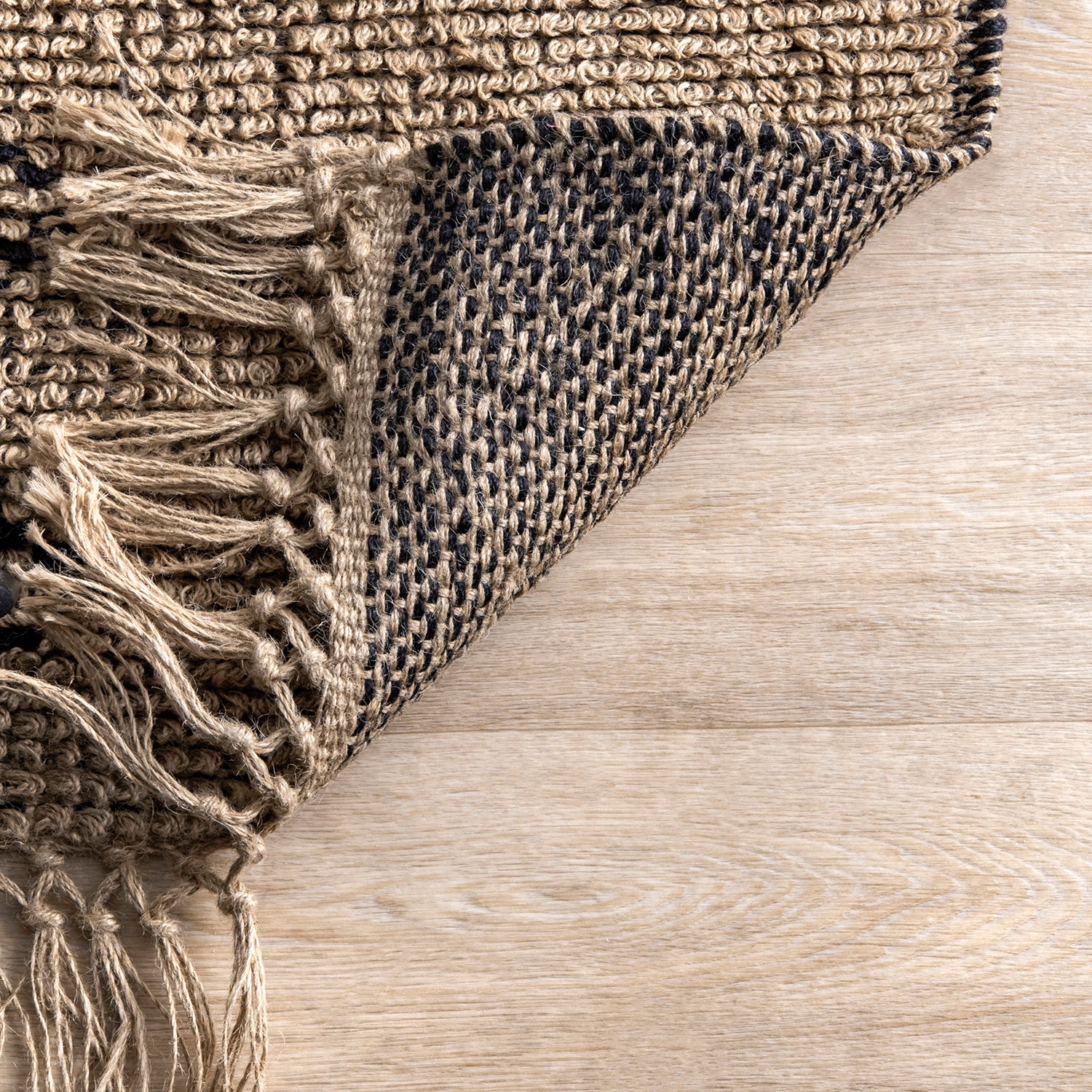 Nina Hand Hooked Jute Rug