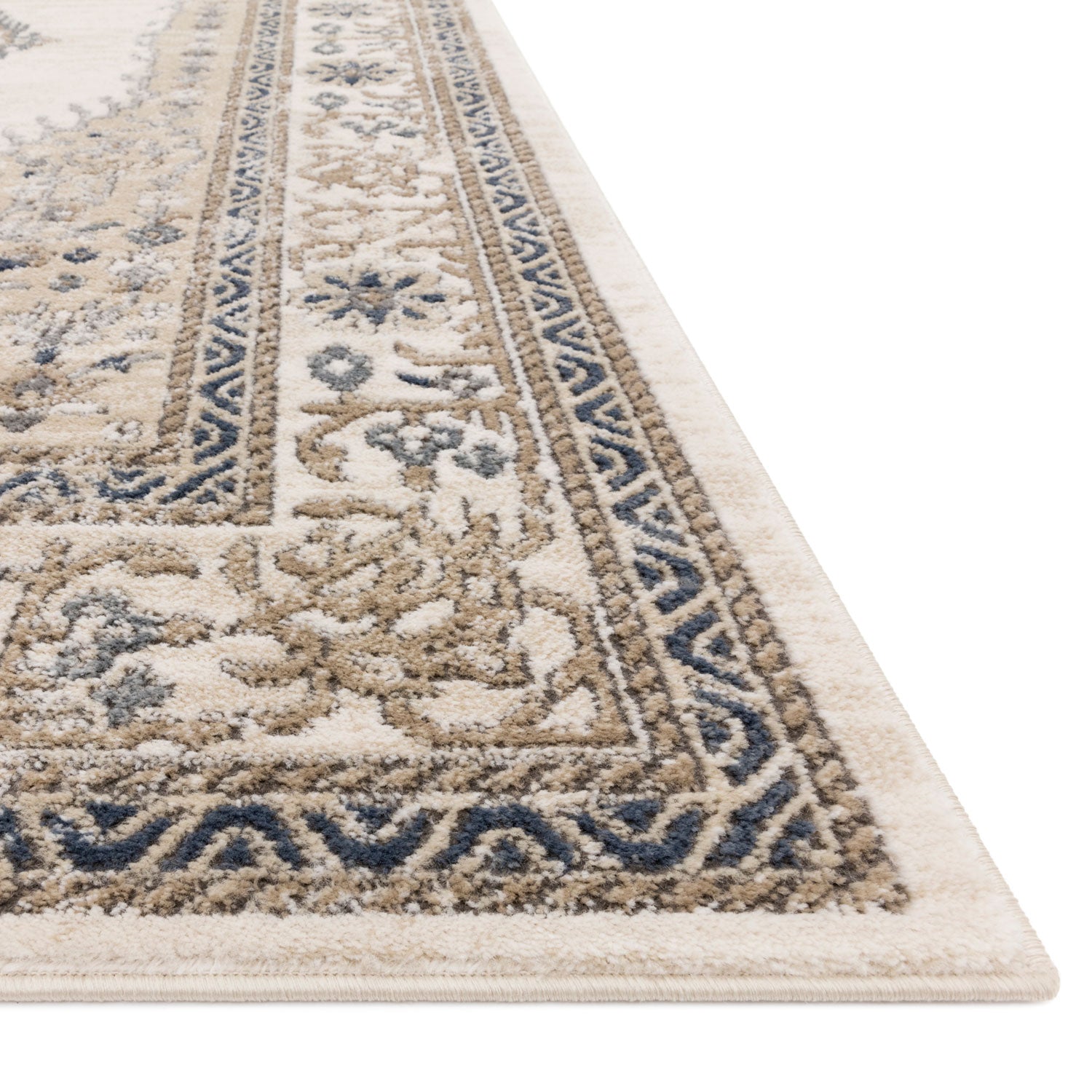 Loloi Teagan Oatmeal/Ivory Power Loomed Rug