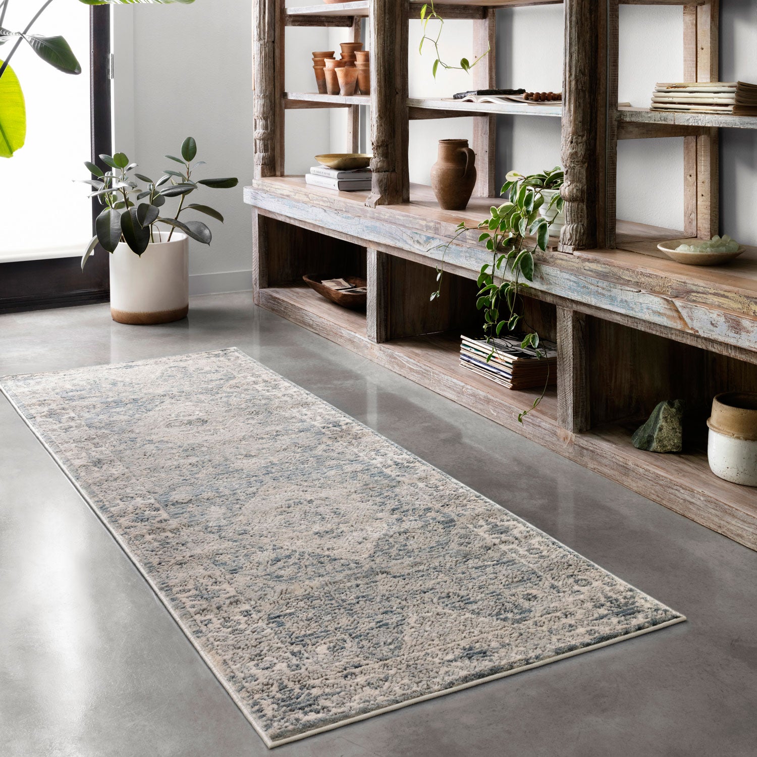 Loloi Teagan Sky/Natural Power Loomed Rug