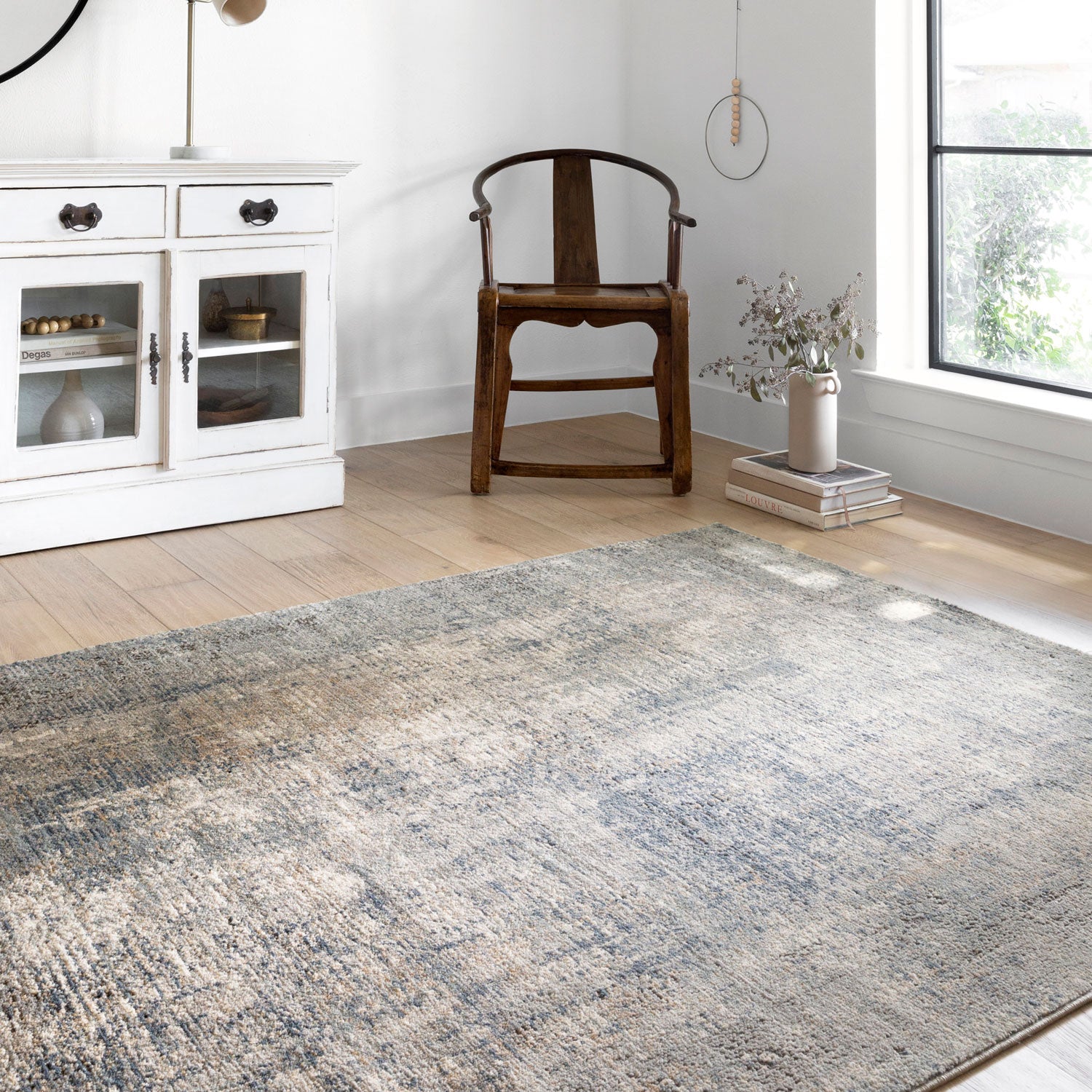 Loloi Teagan Denim/Slate Power Loomed Rug